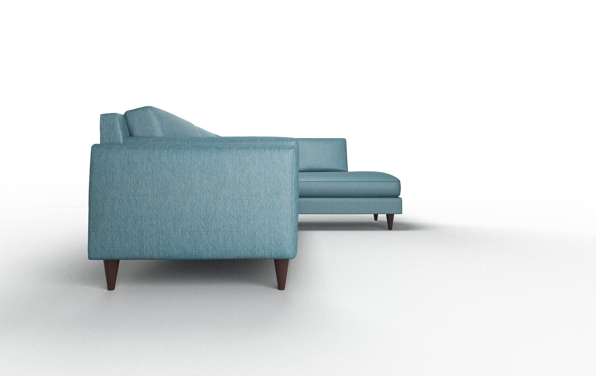 Helsinki Cosmo Teal Panel espresso legs 3