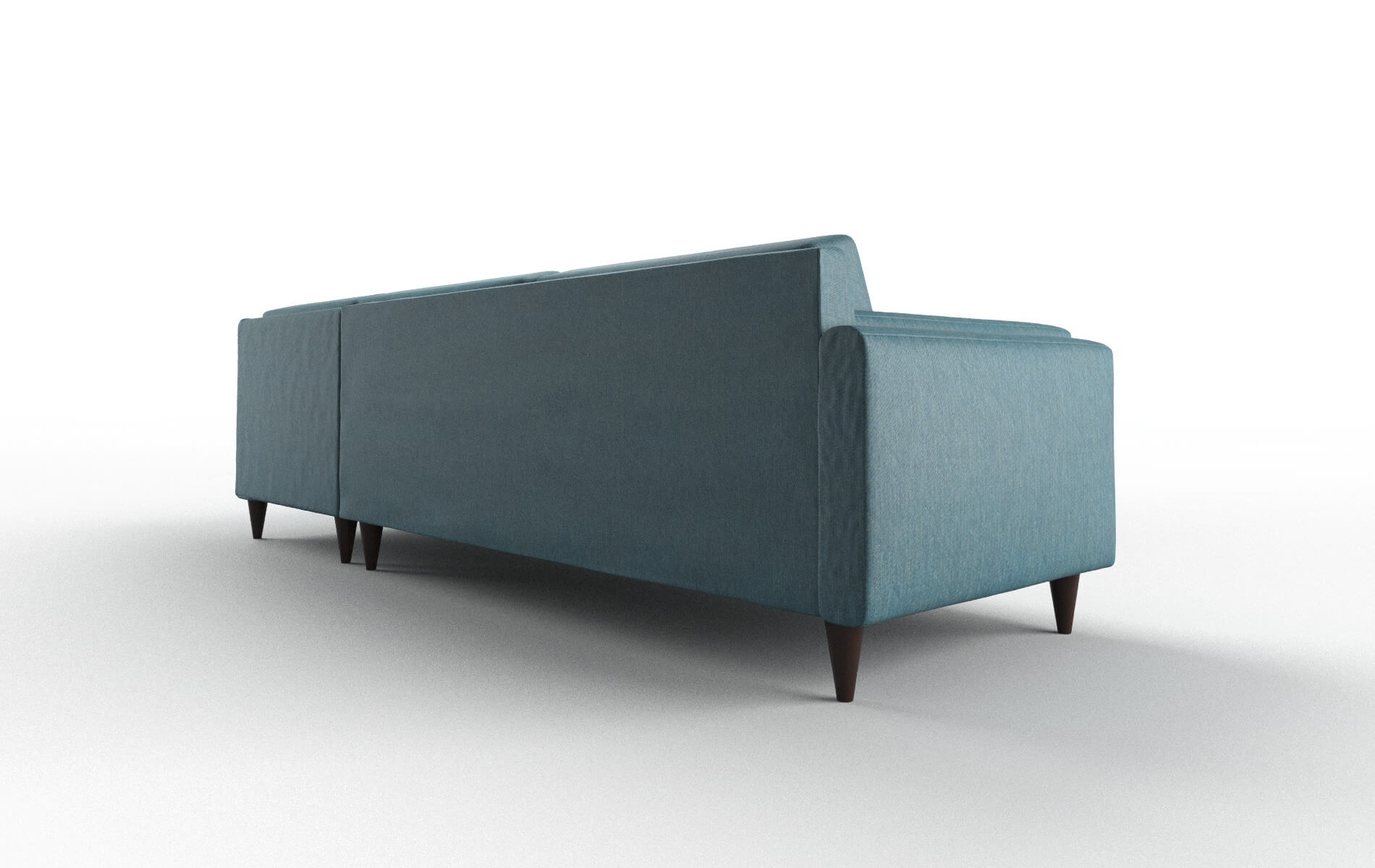 Helsinki Cosmo Teal Panel espresso legs 5