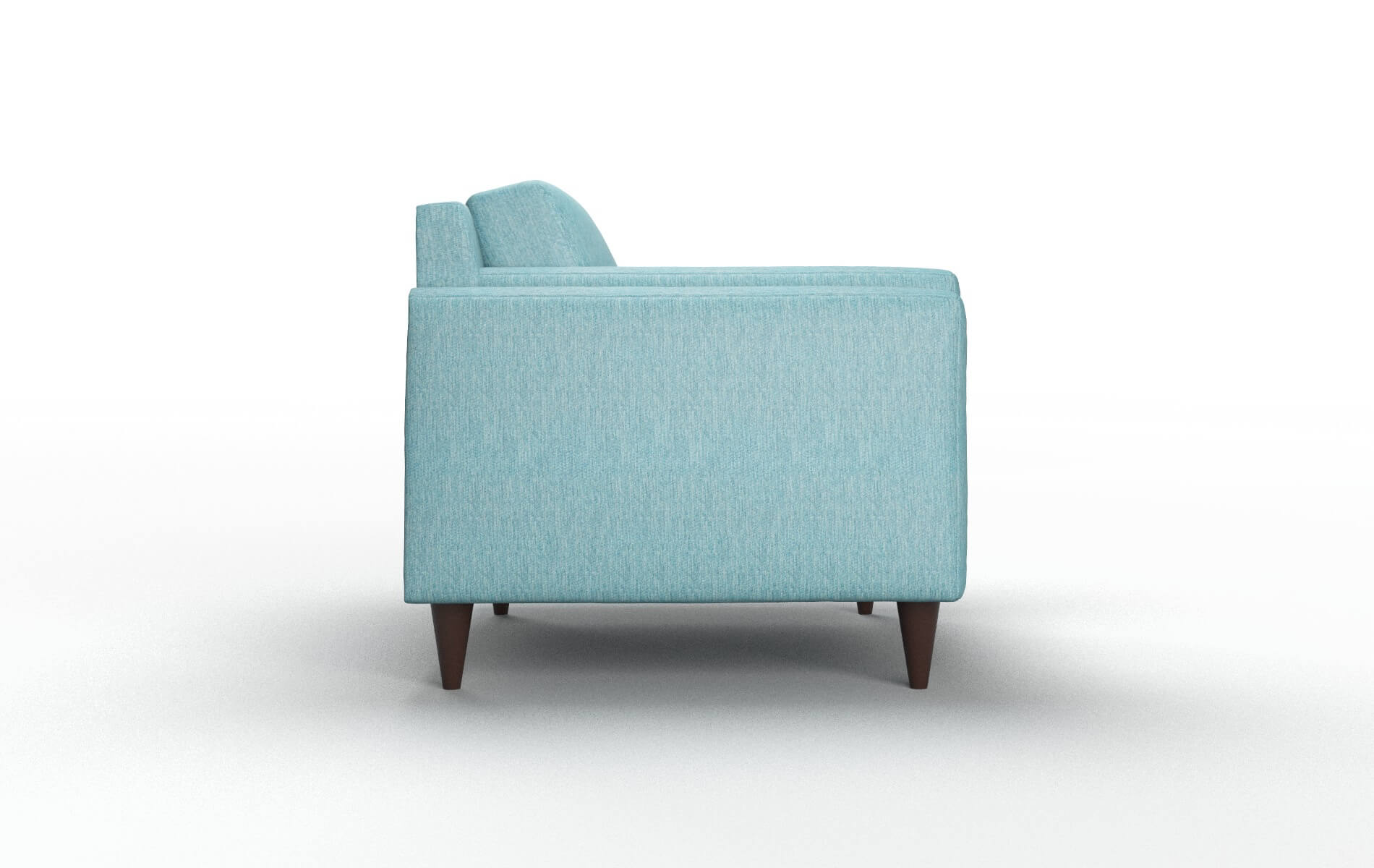 Helsinki Cosmo Turquoise Chair espresso legs 3