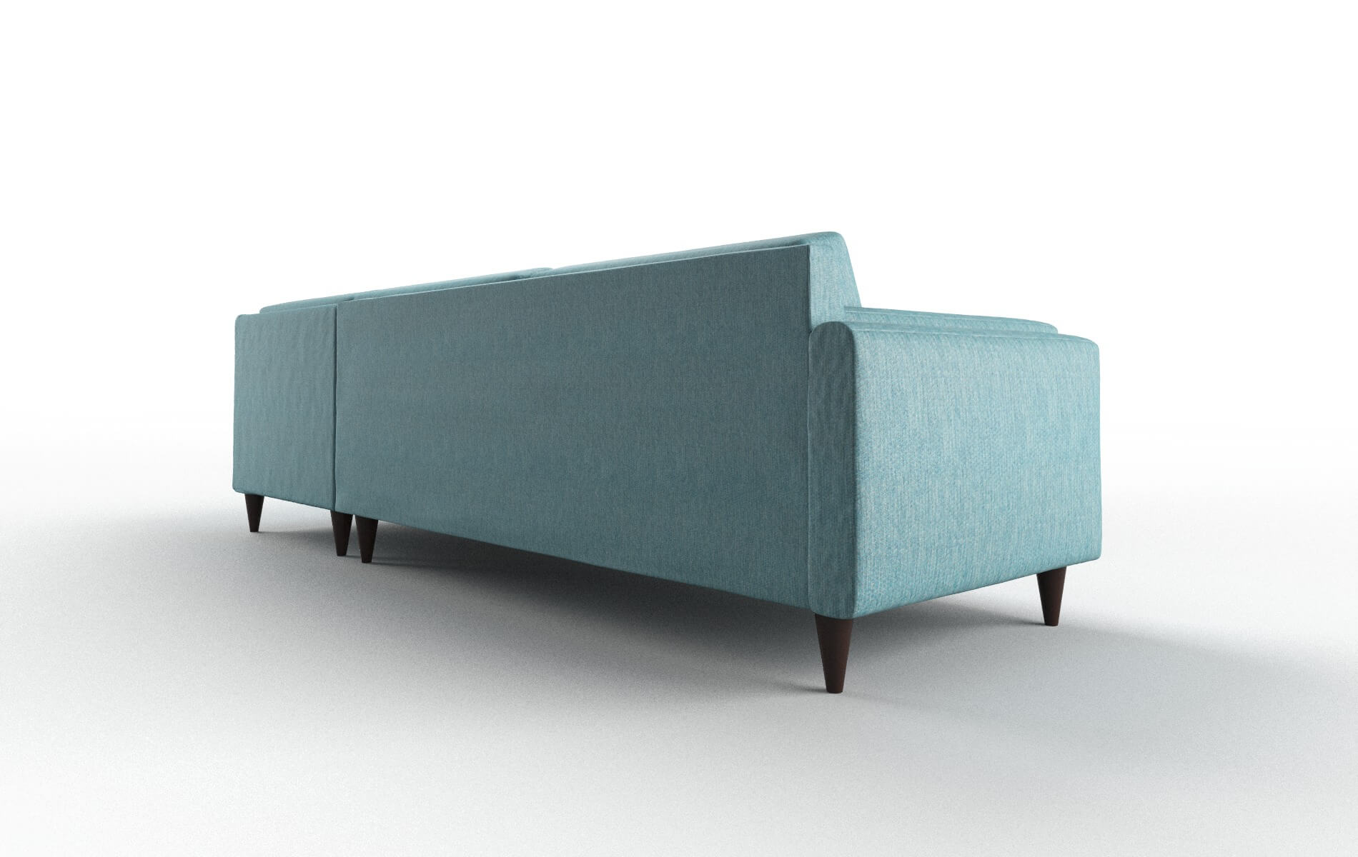Helsinki Cosmo Turquoise Panel espresso legs 5