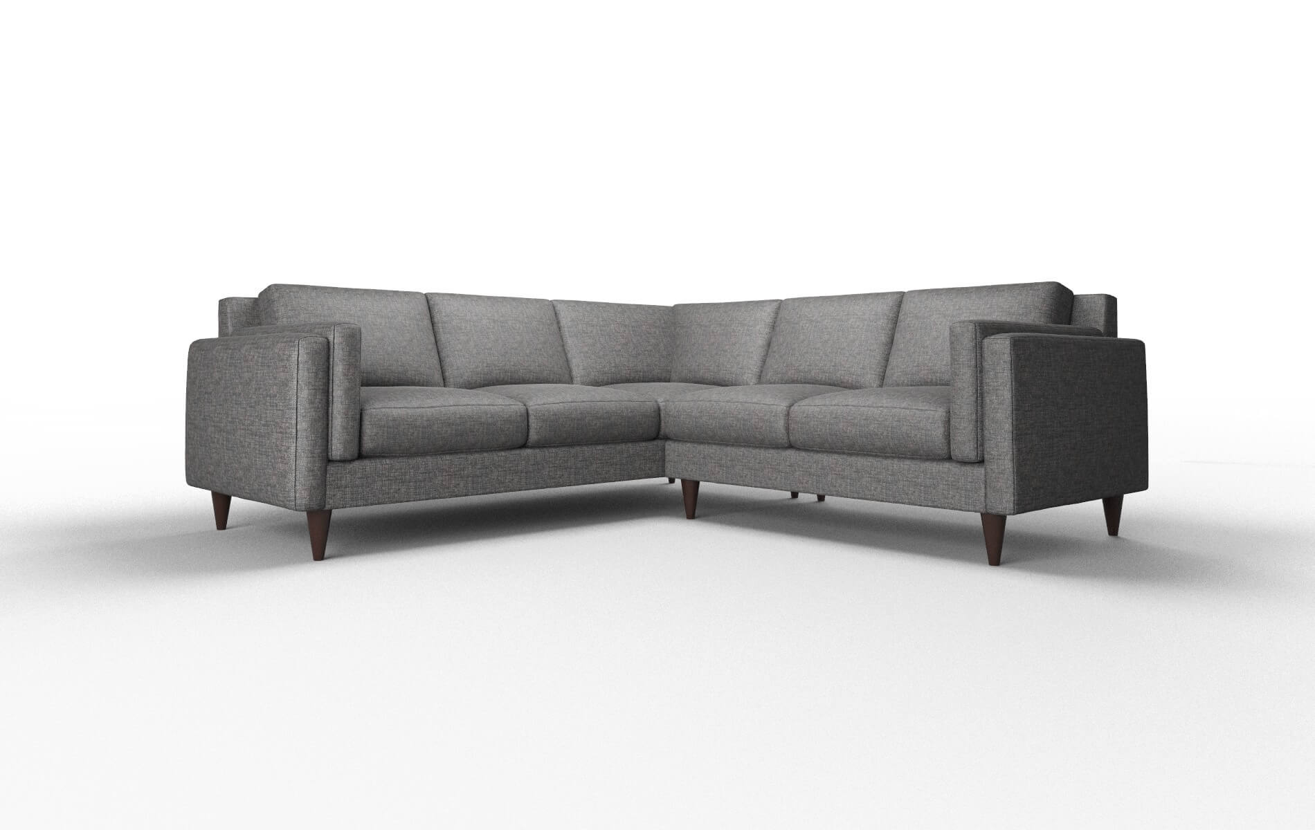 Helsinki Curious Pacific Sectional espresso legs