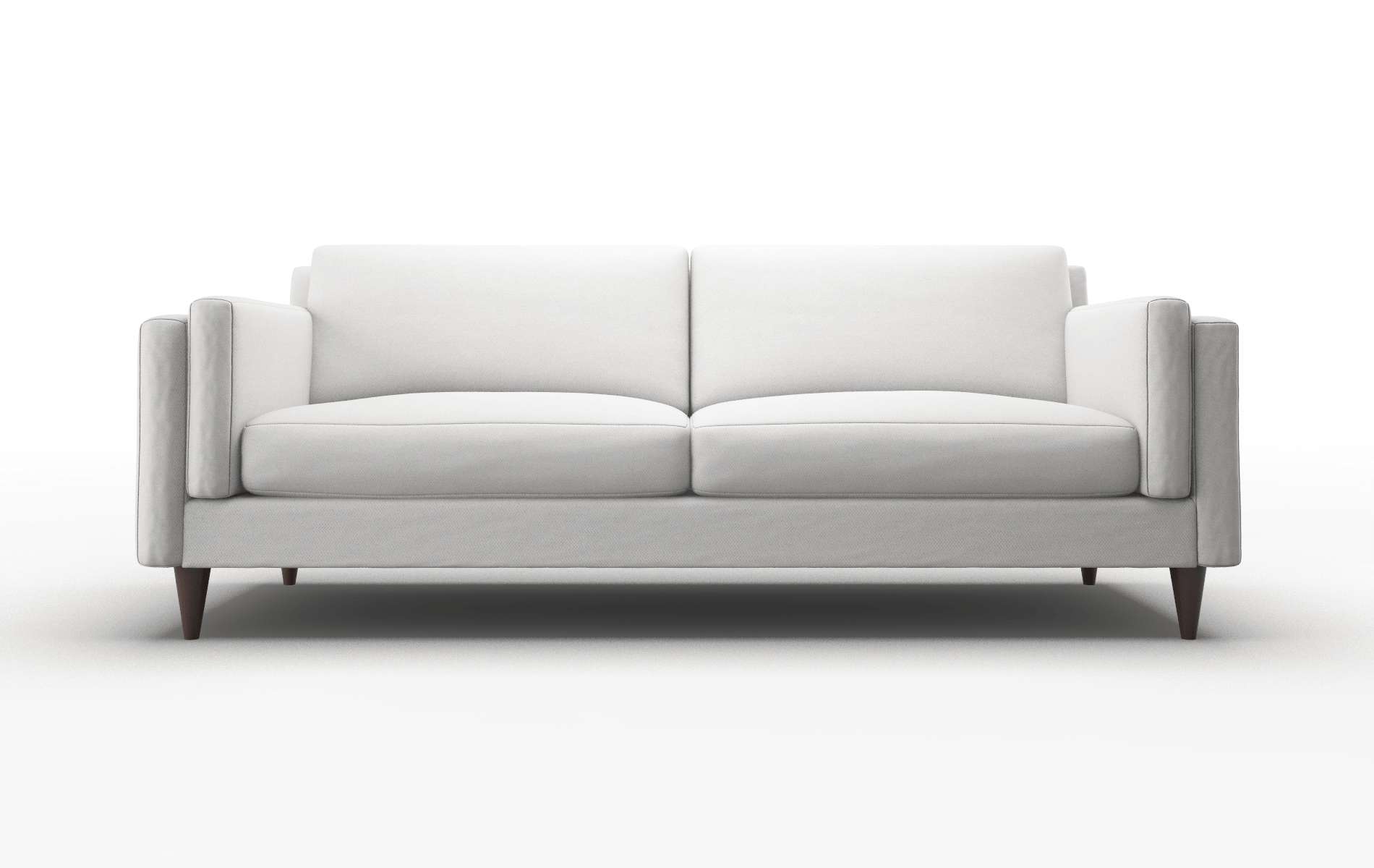 Helsinki Dawson Platinum Sofa espresso legs 1