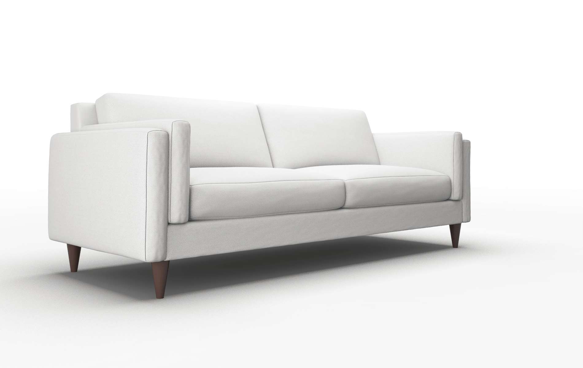 Helsinki Dawson Platinum Sofa espresso legs 2