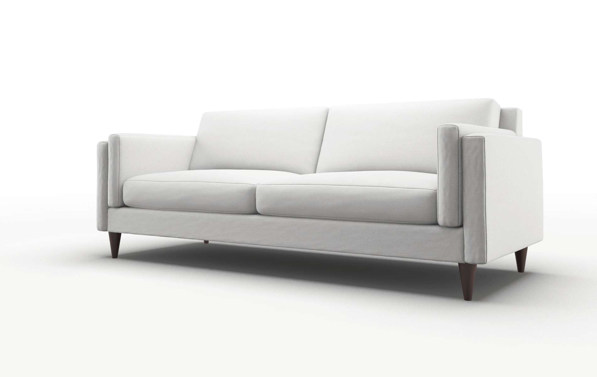 Helsinki Dawson Platinum Sofa espresso legs 4