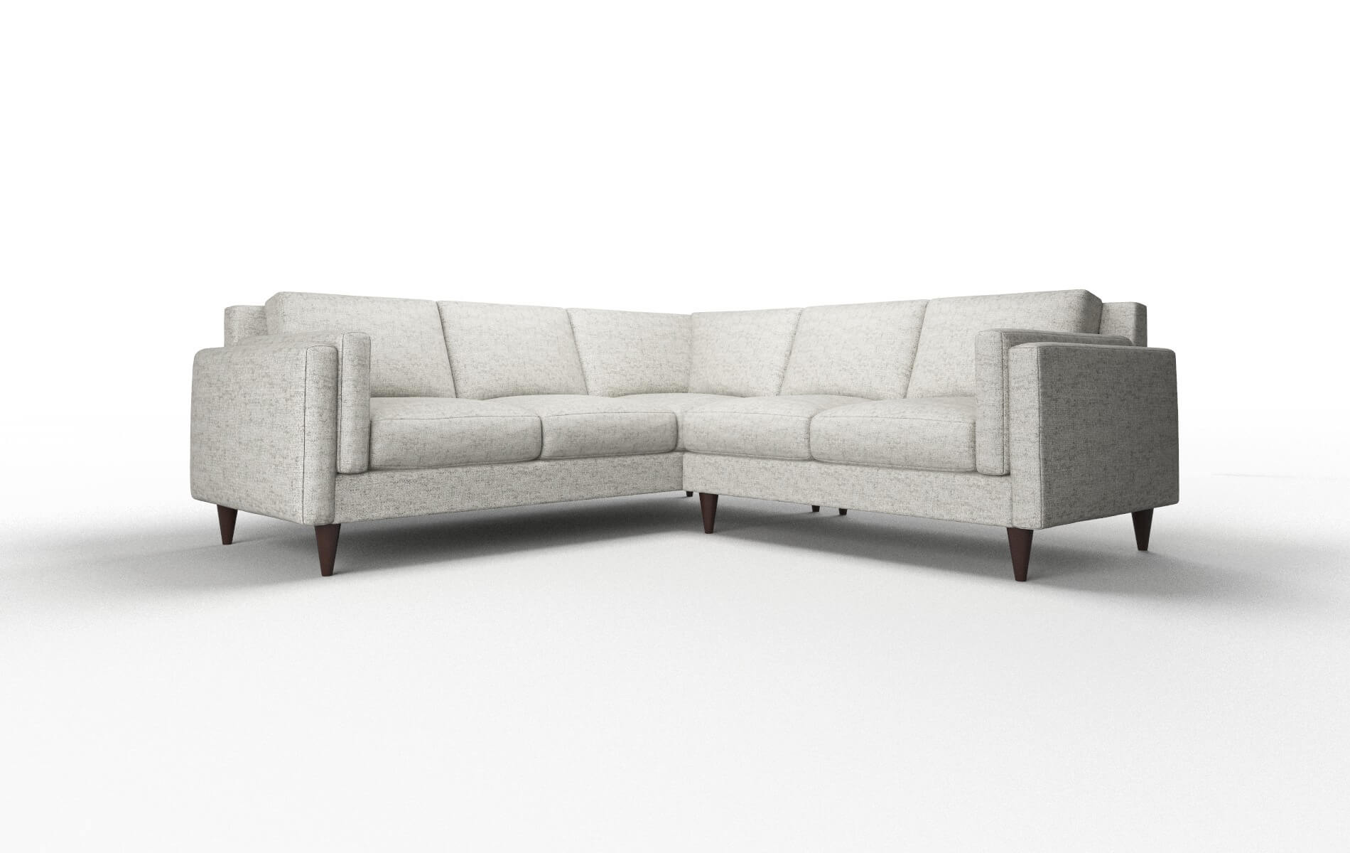 Helsinki Derby Ash Sectional espresso legs 1