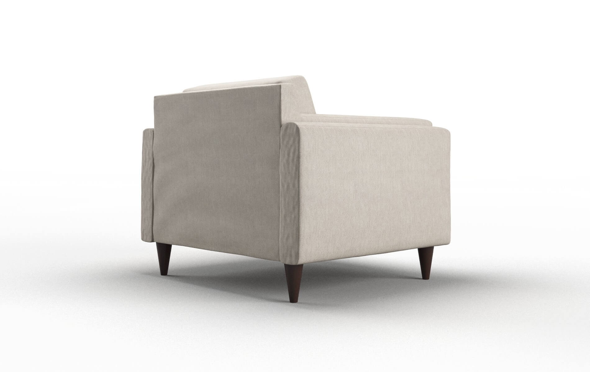 Helsinki Derby Linen Chair espresso legs 5