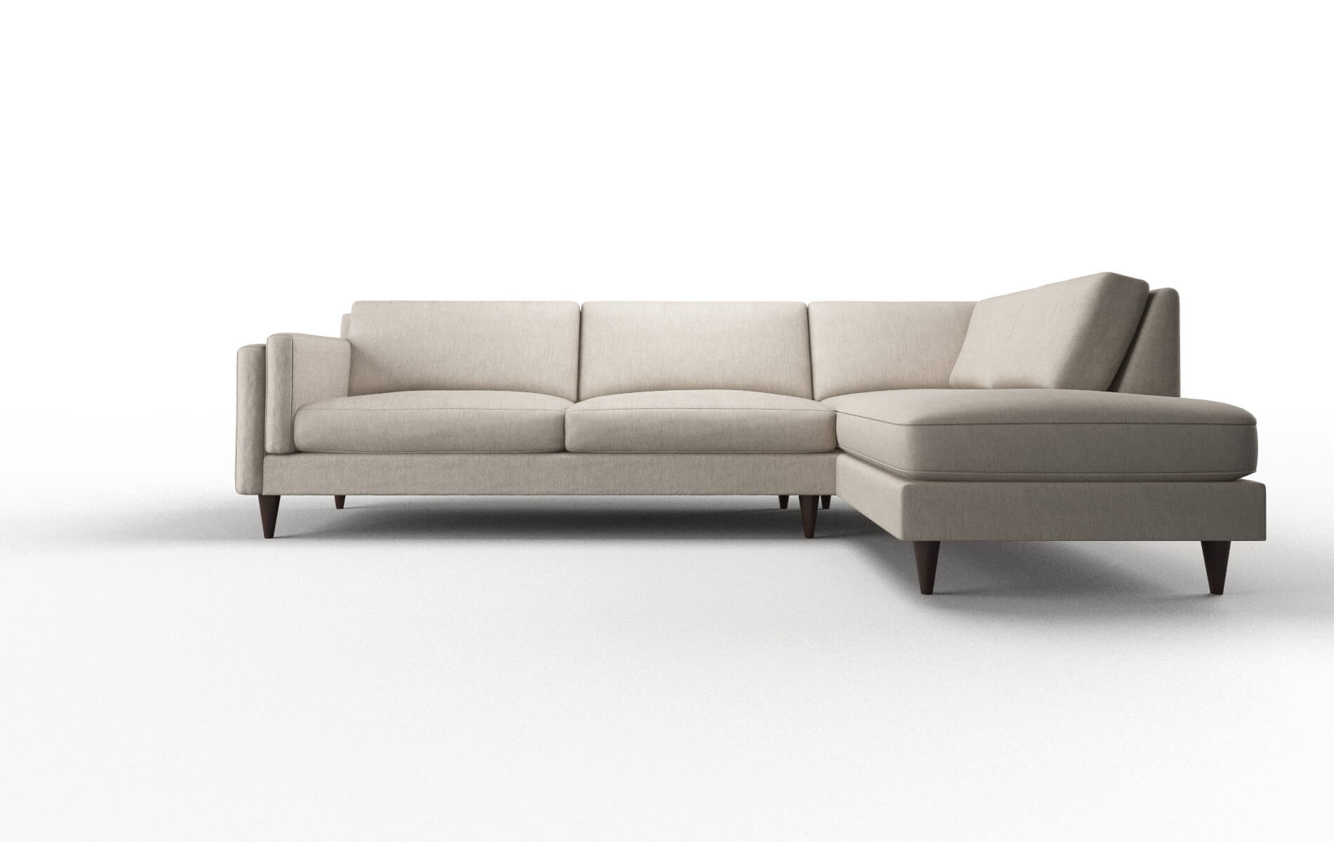 Helsinki Derby linen Panel Espresso Legs  1