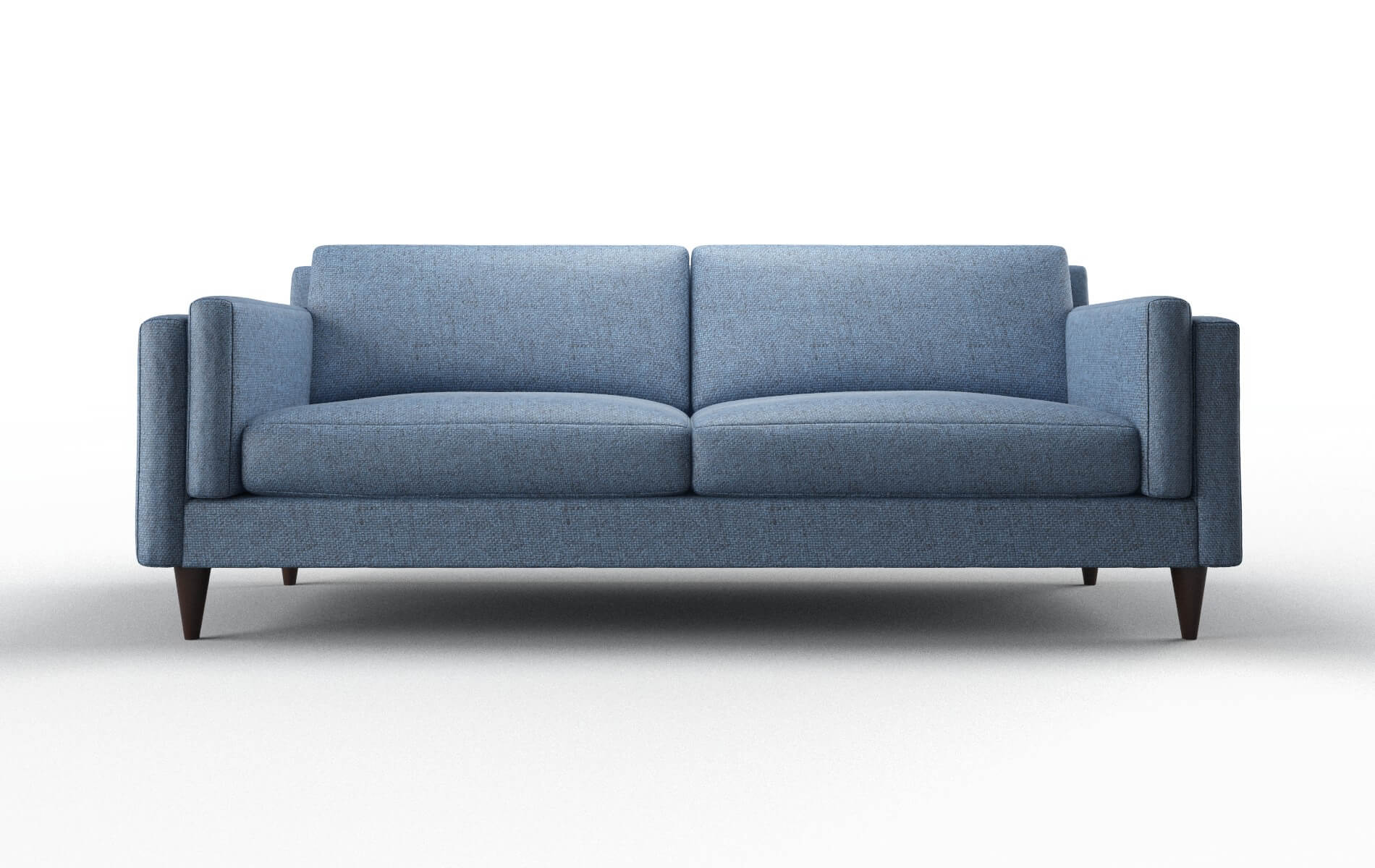 Helsinki Derby Navy Sofa espresso legs 1