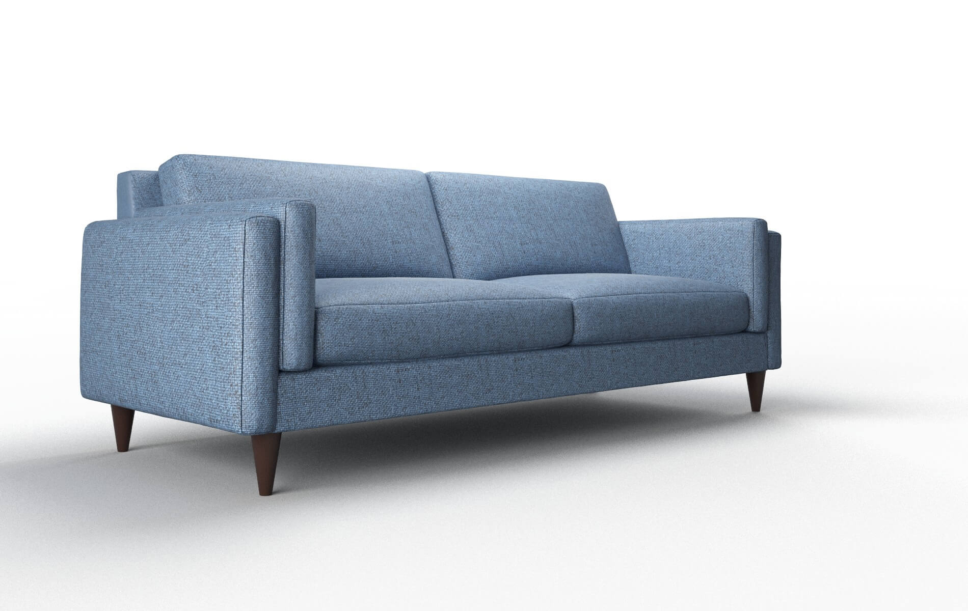 Helsinki Derby Navy Sofa espresso legs 2