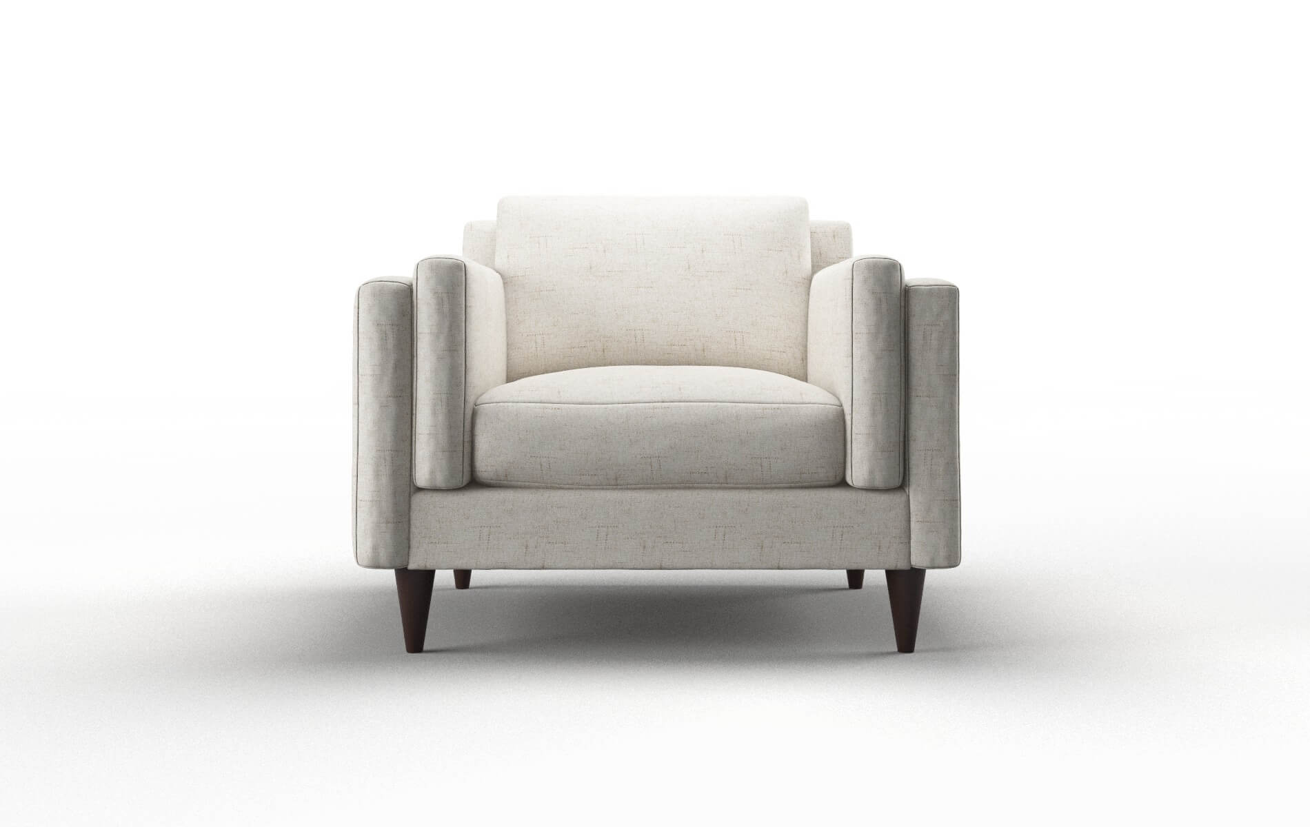 Helsinki Derby Taupe Chair espresso legs 1