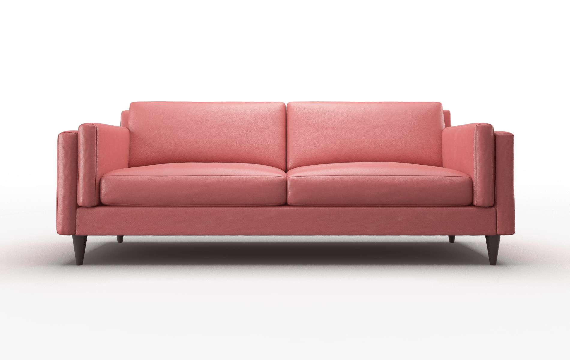 Helsinki Dillion Cordovan Sofa espresso legs 1