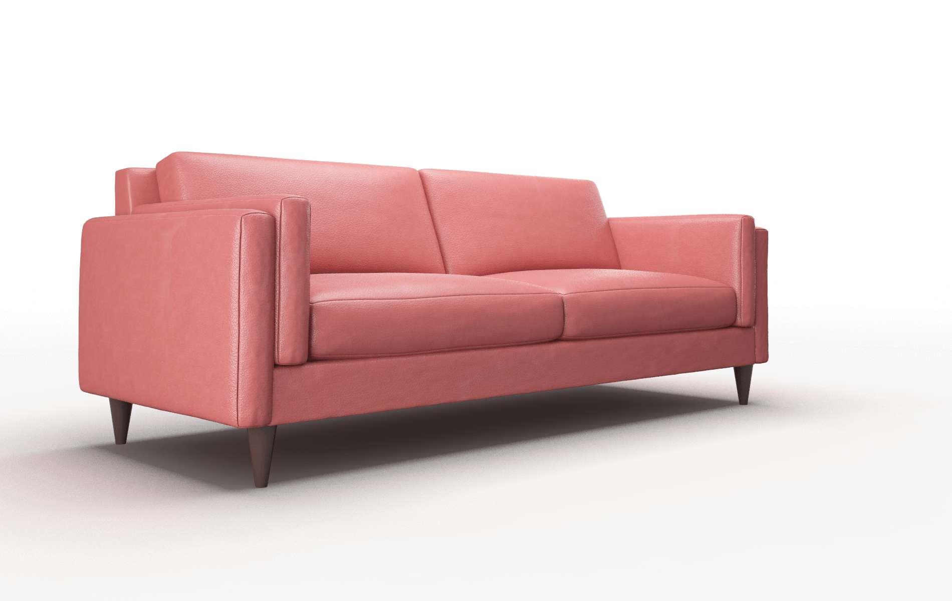 Helsinki Dillion Cordovan Sofa espresso legs 2