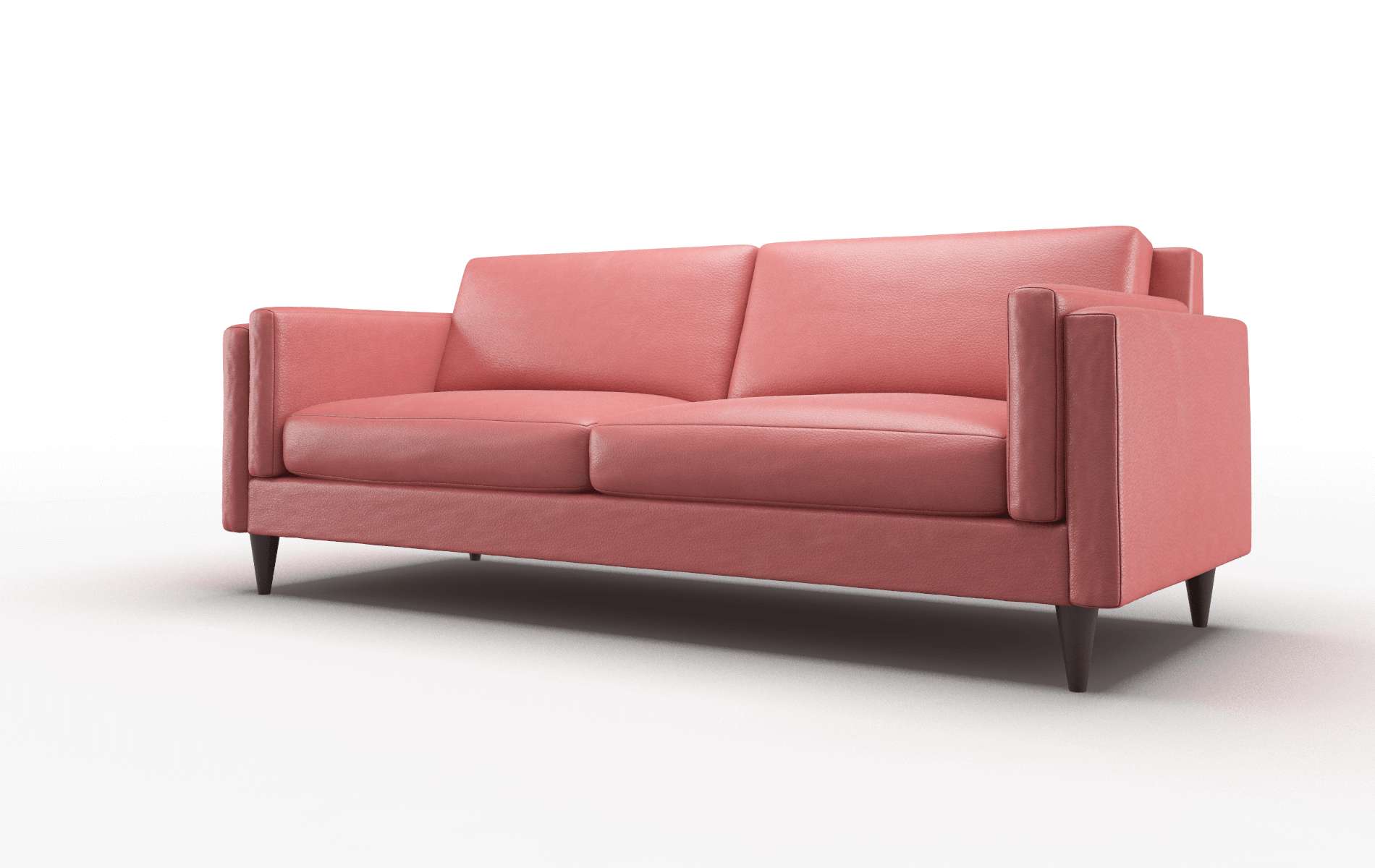 Helsinki Dillion Cordovan Sofa espresso legs 4