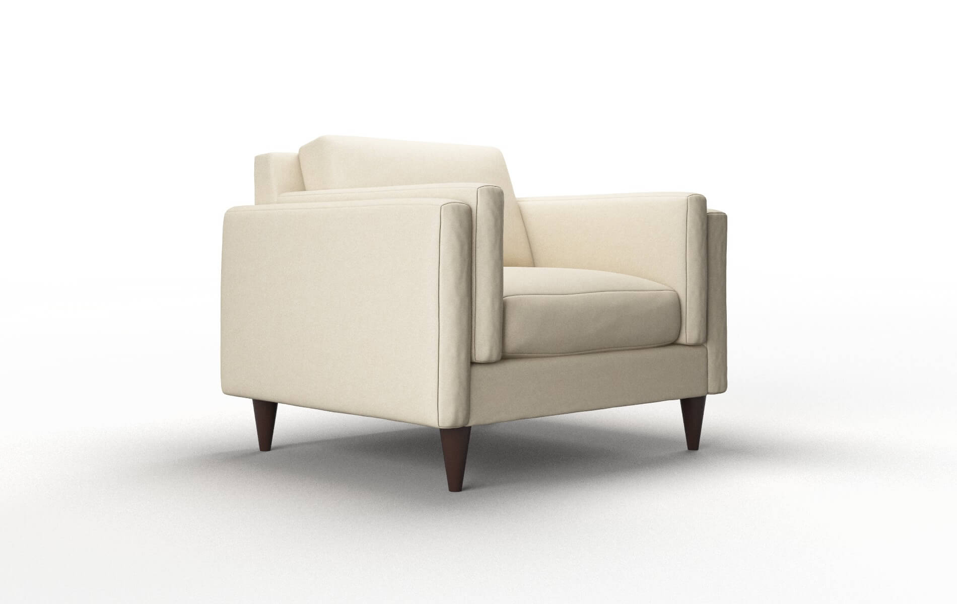 Helsinki Dream_d Almond Chair espresso legs 2