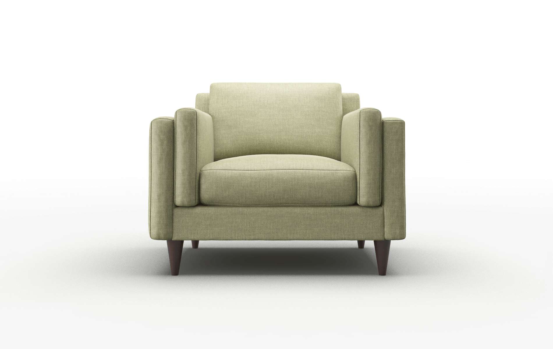 Helsinki Durham Lime Chair espresso legs 1