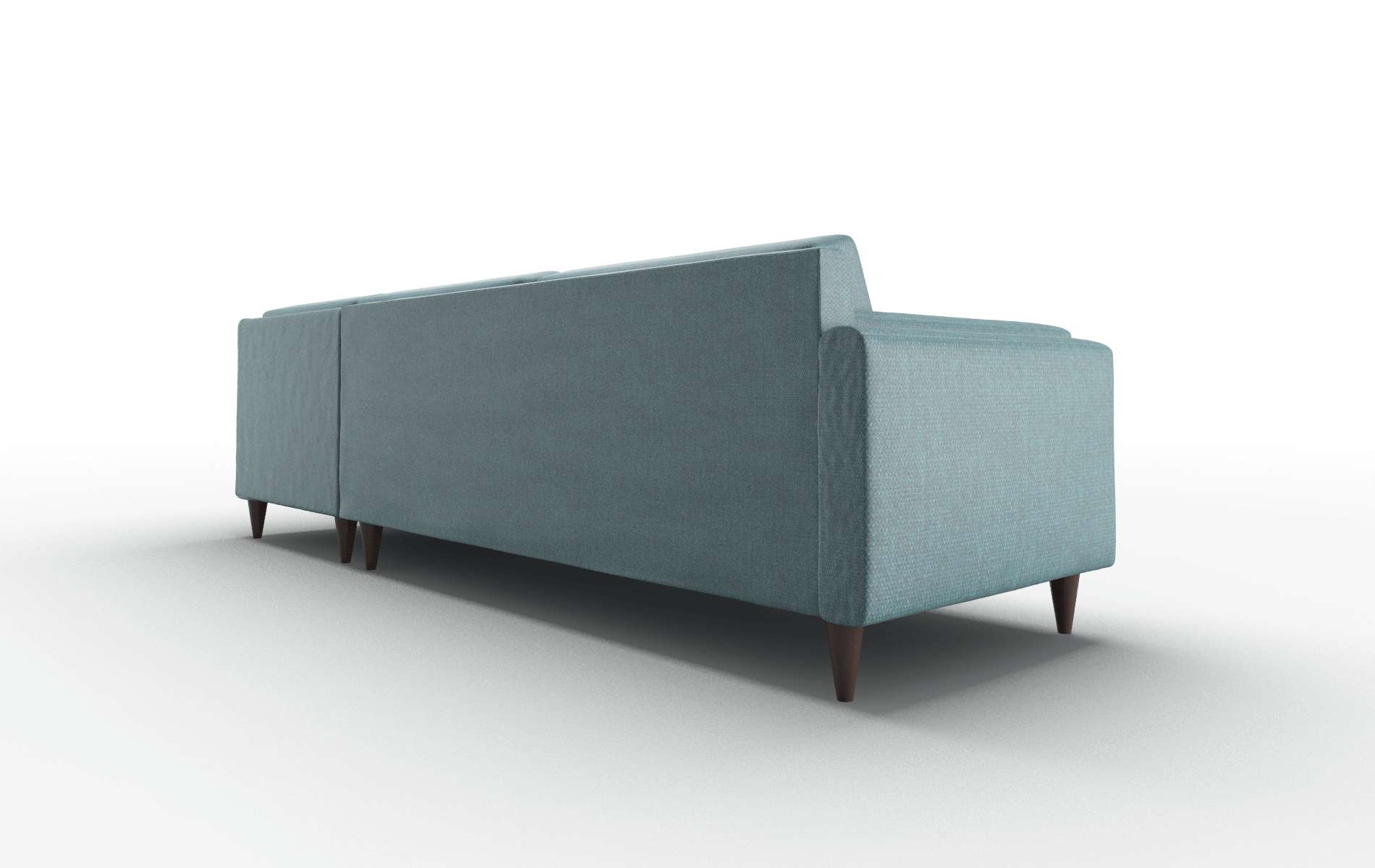 Helsinki Elliot Teal Panel espresso legs 5