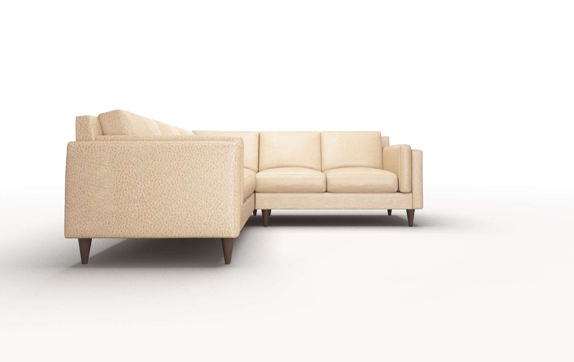 Helsinki Ford Dune Sectional espresso legs 2