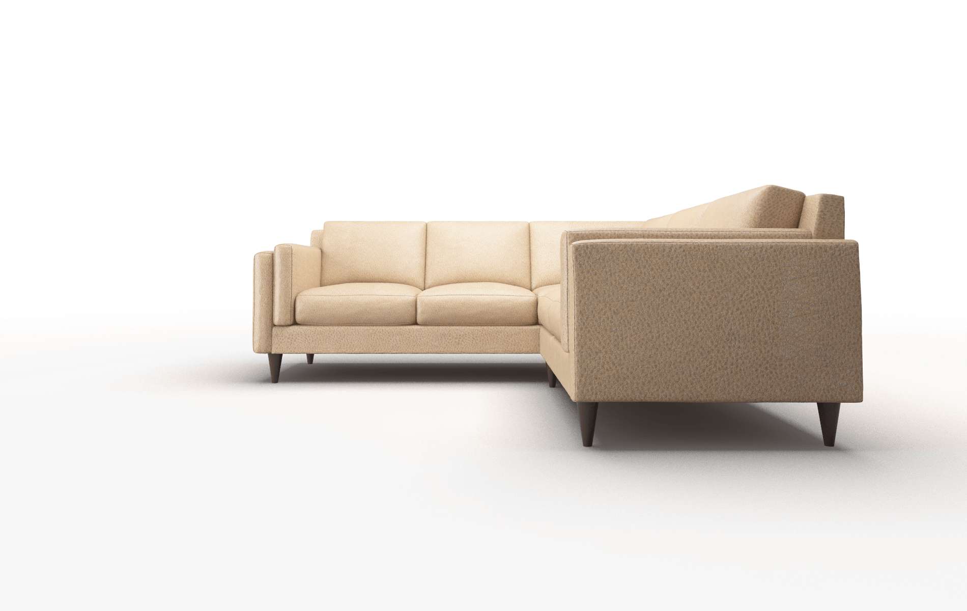 Helsinki Ford Dune Sectional espresso legs 5