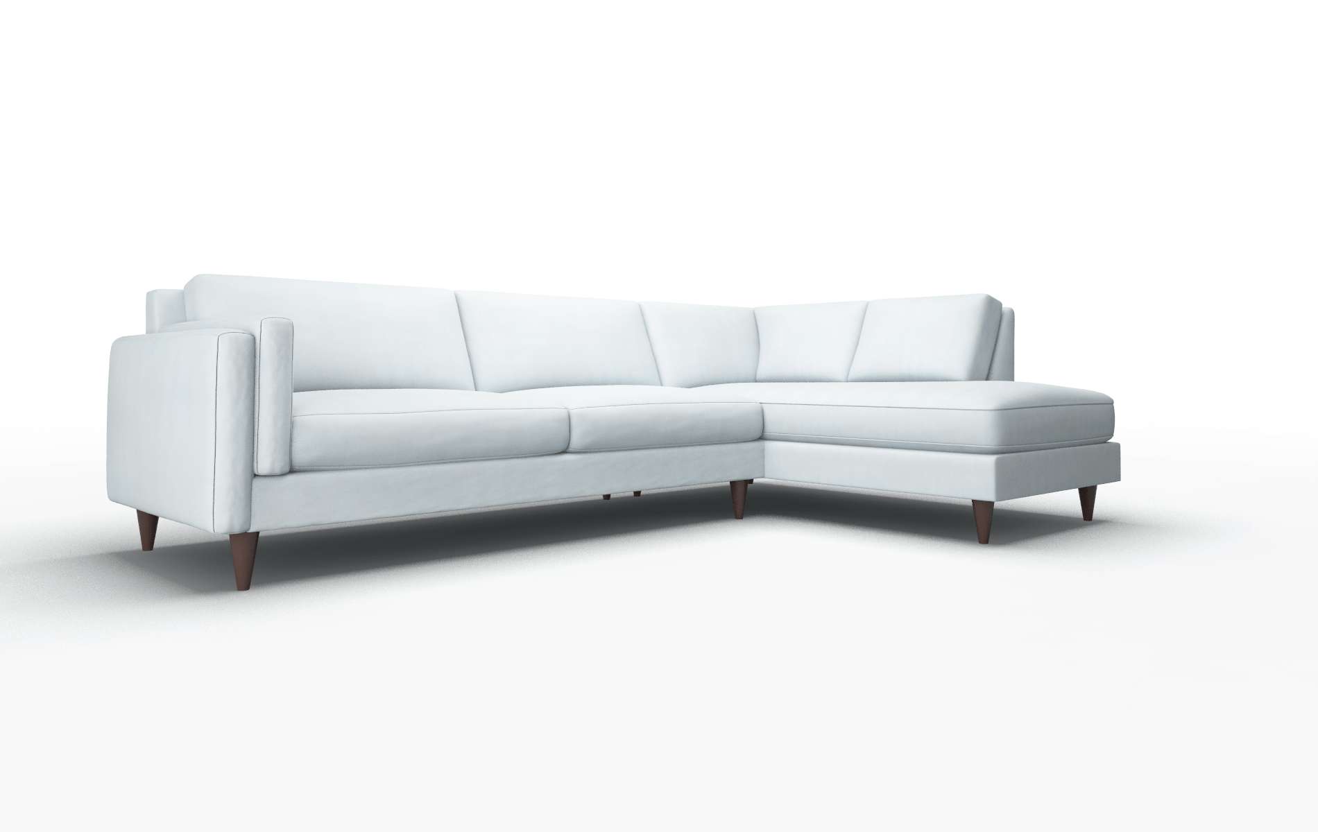 Helsinki Hathaway Aqua Panel espresso legs 2