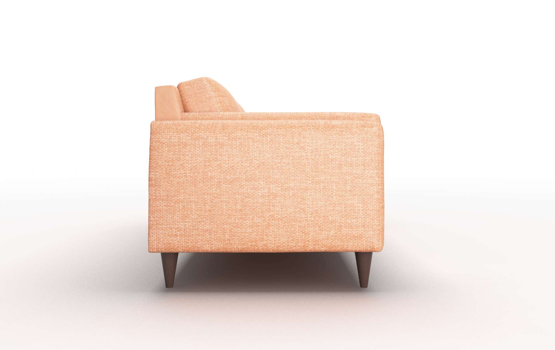 Helsinki Hepburn Appricot Sofa espresso legs 3