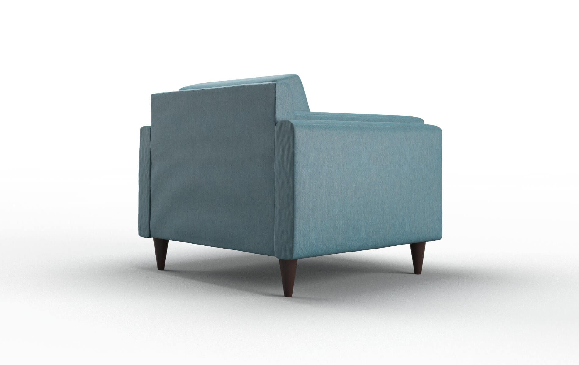 Helsinki Hepburn Teal Chair espresso legs 5