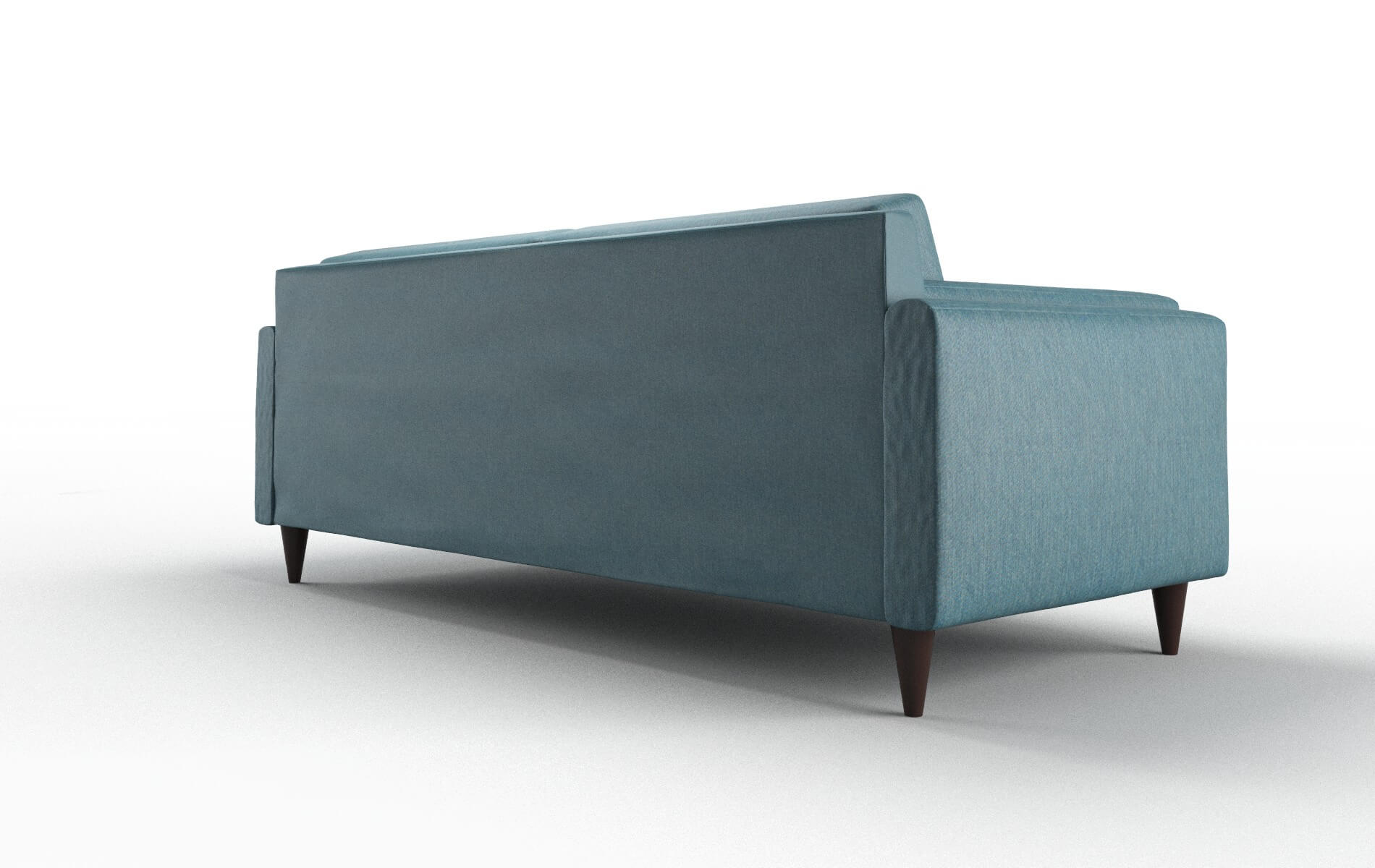 Helsinki Hepburn Teal Sofa espresso legs 5