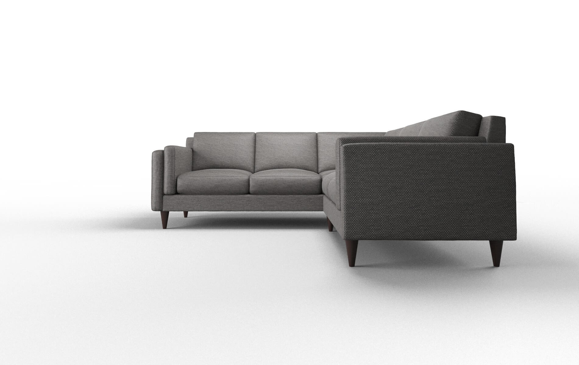 Helsinki Insight Eclipse Sectional espresso legs 5