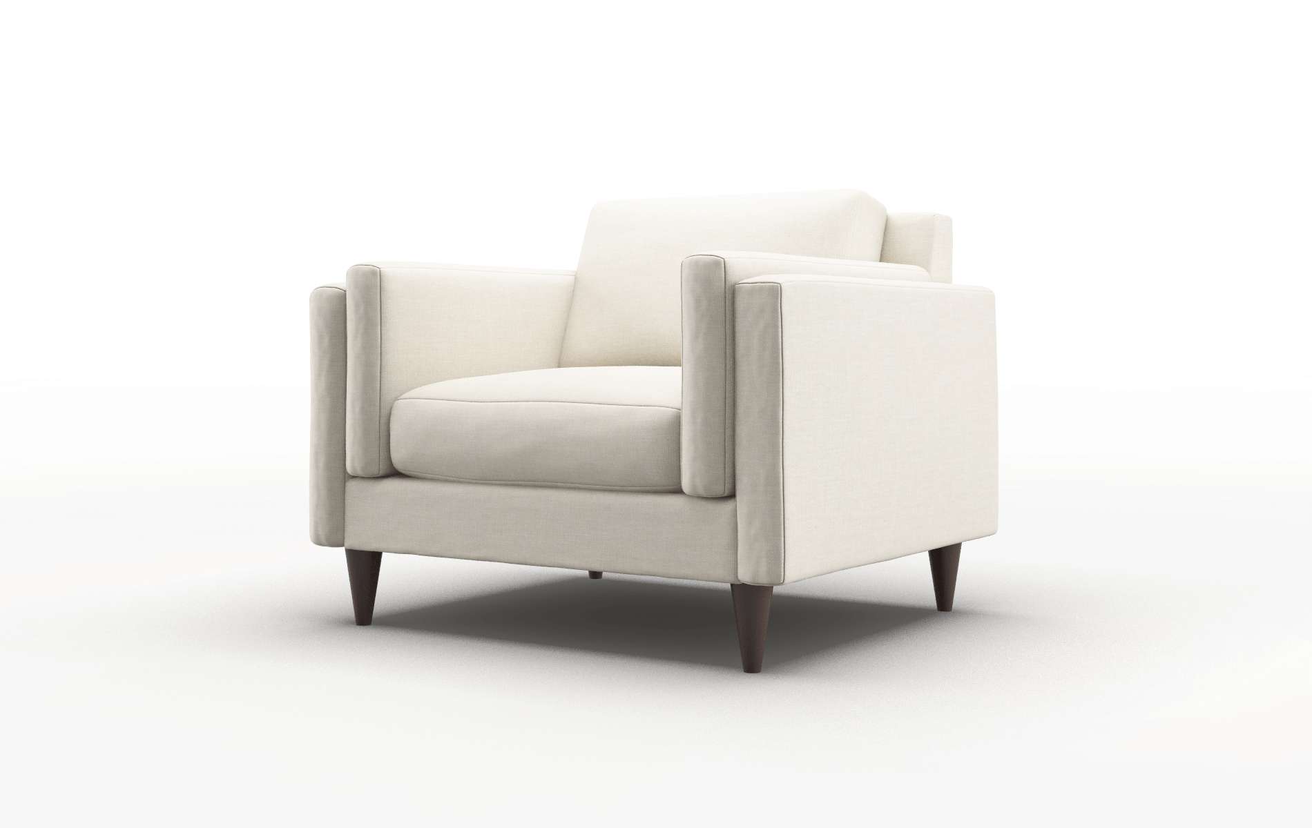 Helsinki Keylargo Almond Chair espresso legs 4