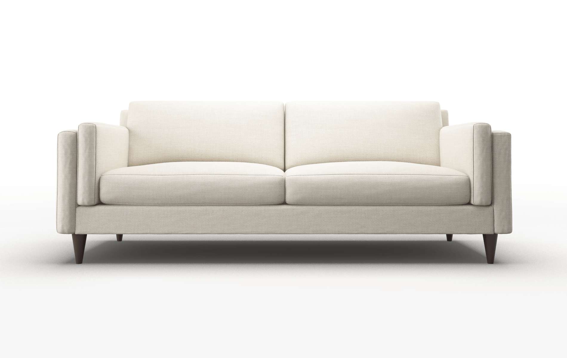 Helsinki Keylargo Almond Sofa espresso legs 1