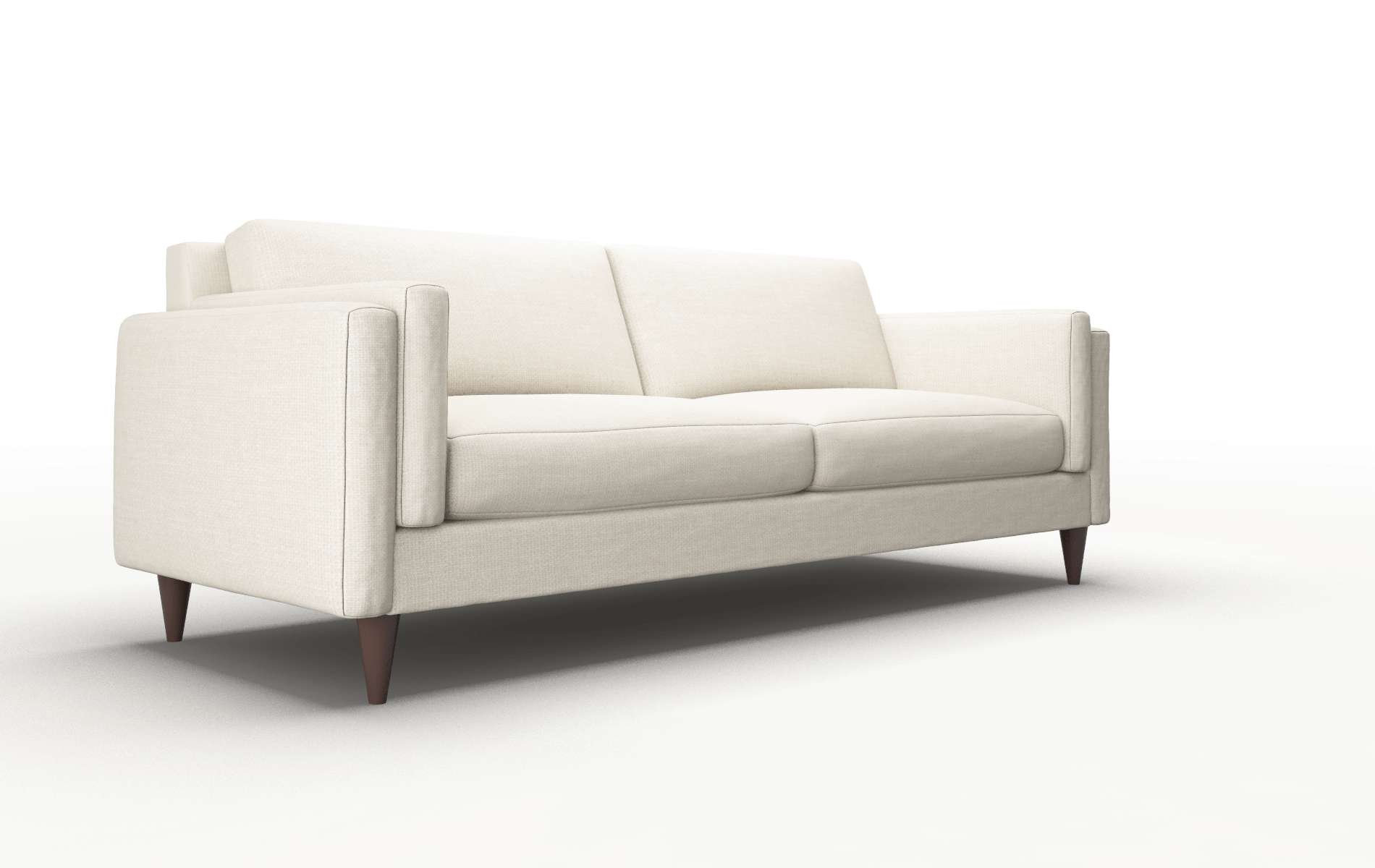 Helsinki Keylargo Almond Sofa espresso legs 2