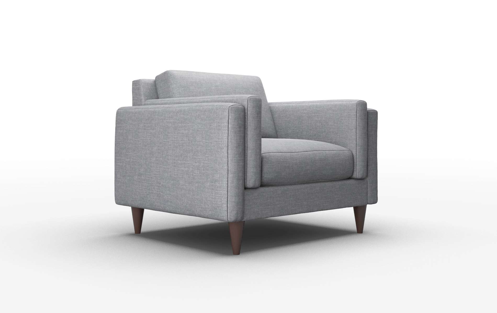 Helsinki Keylargo Graphite Chair espresso legs 2