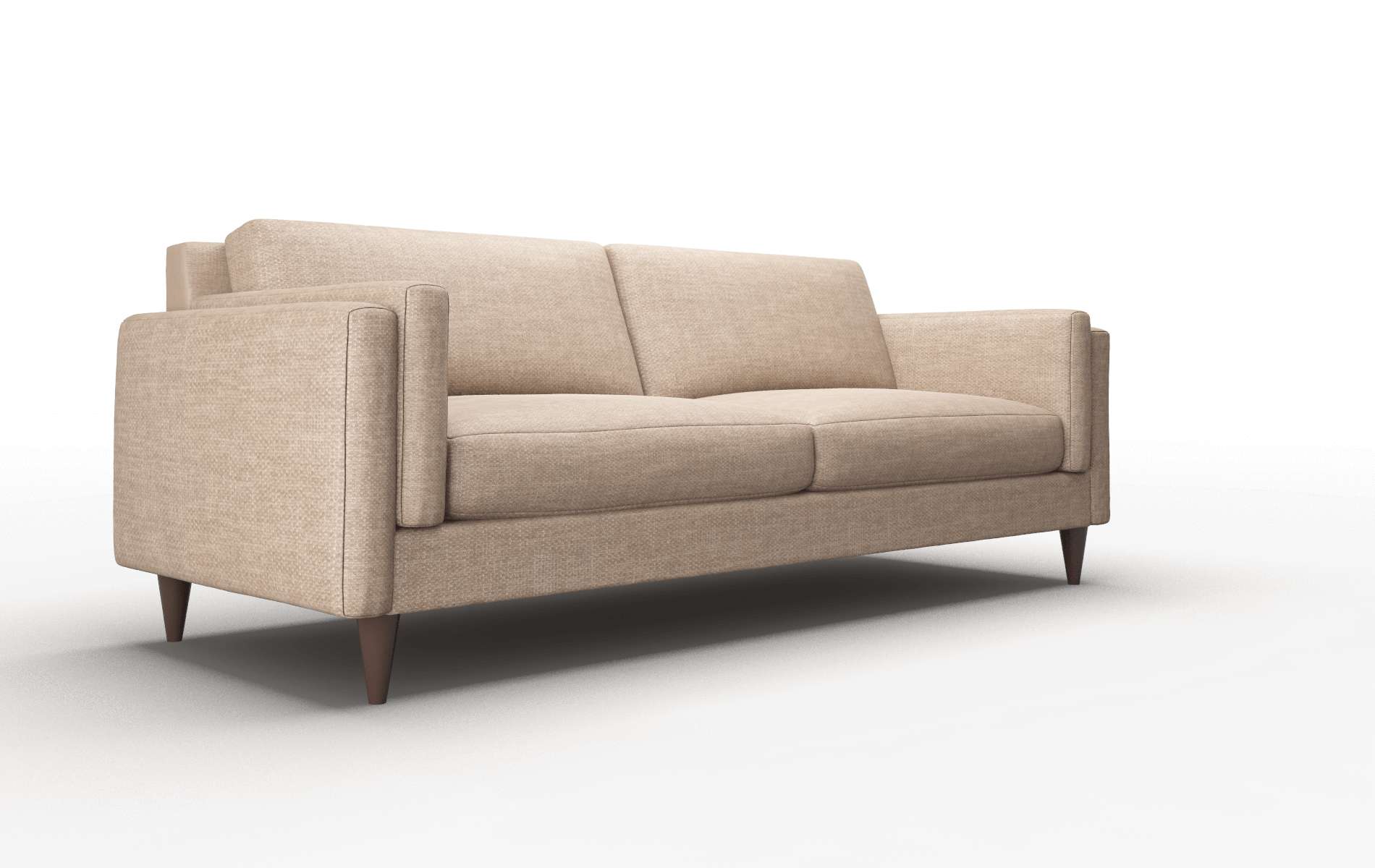 Helsinki Keylargo Mink Sofa espresso legs 2
