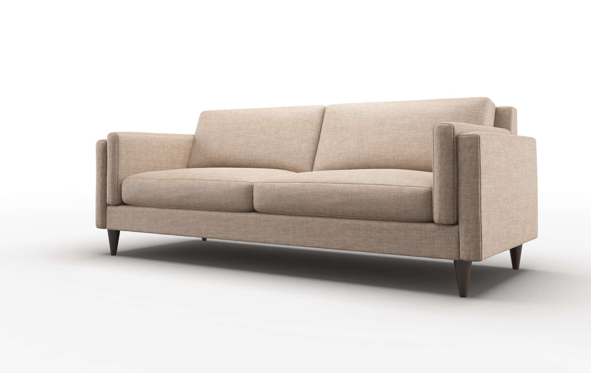 Helsinki Keylargo Mink Sofa espresso legs 4