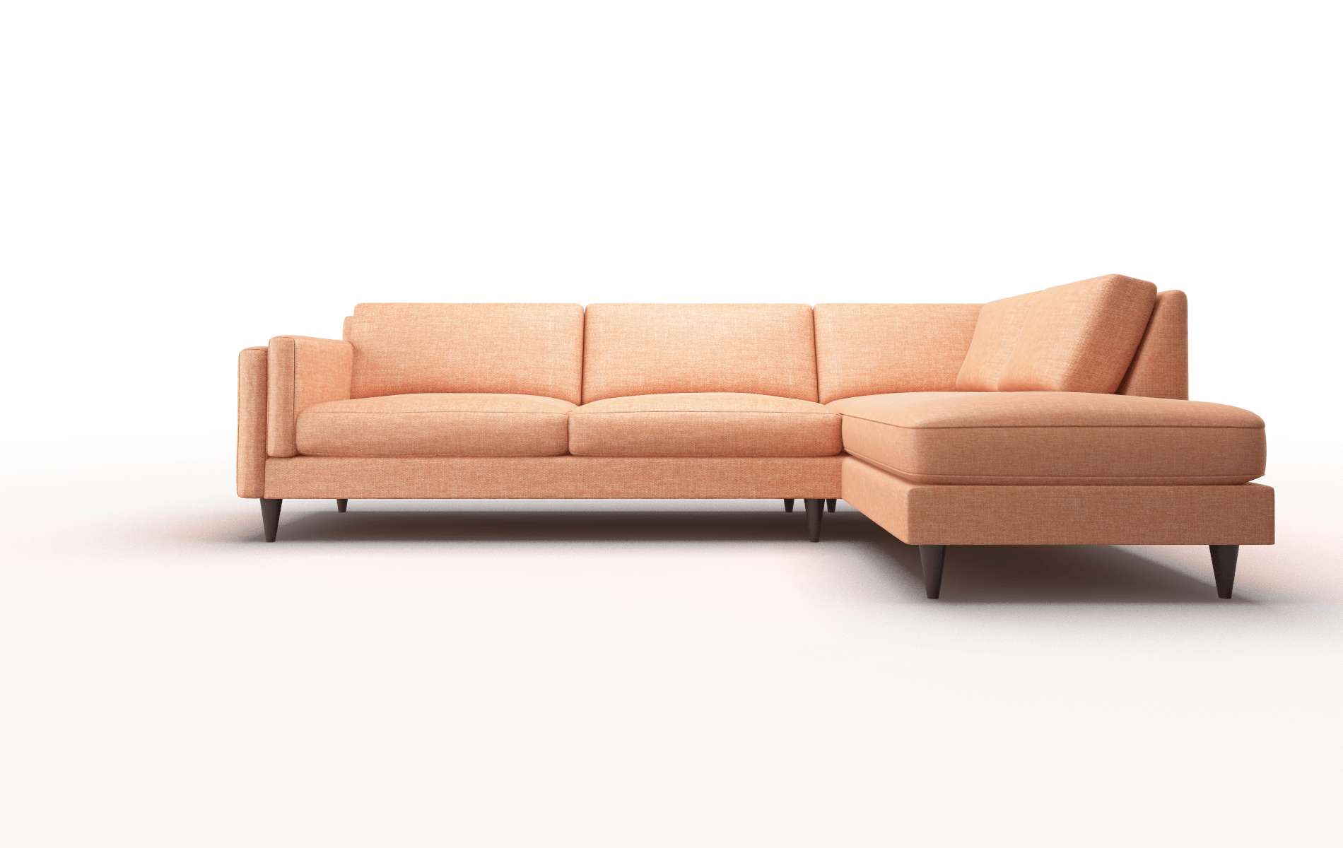 Helsinki Keylargo terracotta Panel Espresso Legs  1