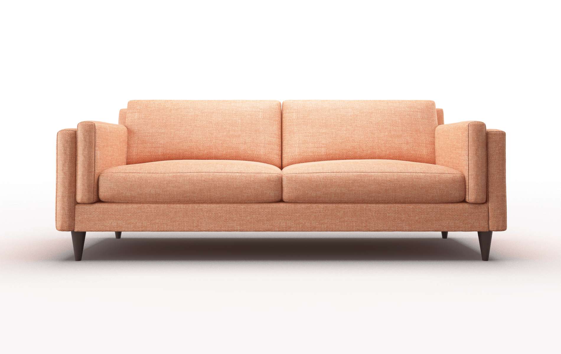 Helsinki Keylargo Terracotta Sofa espresso legs 1
