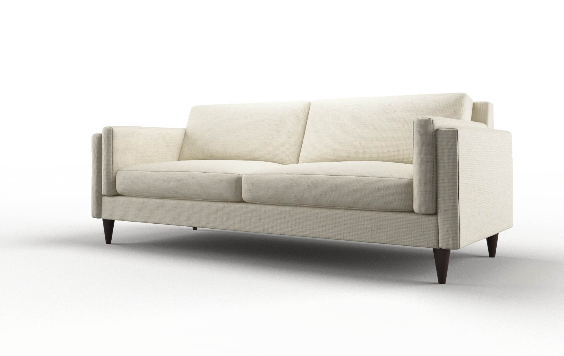 Helsinki Lana Sand Sofa espresso legs 4