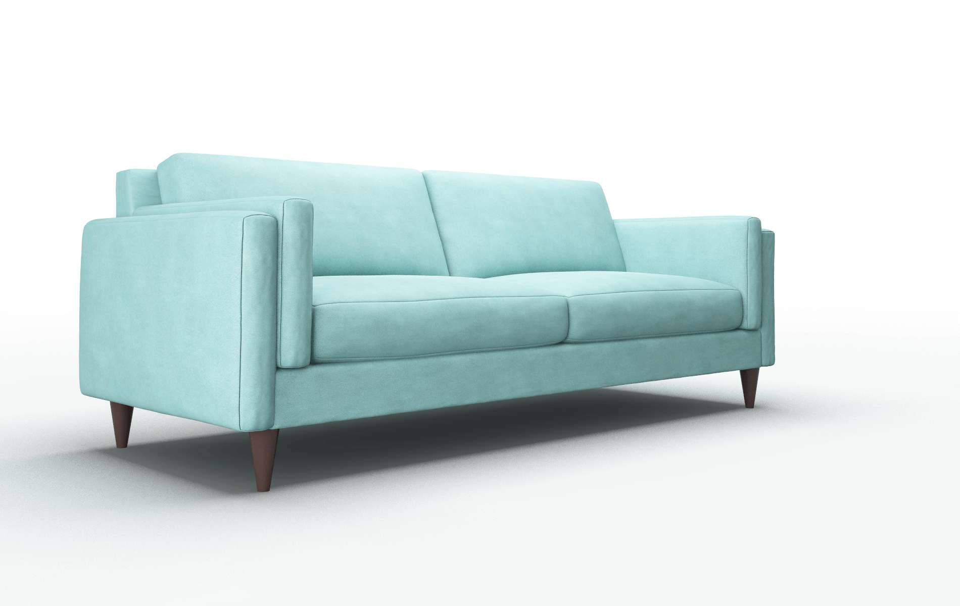 Helsinki Leslie Caribbean Sofa espresso legs 2
