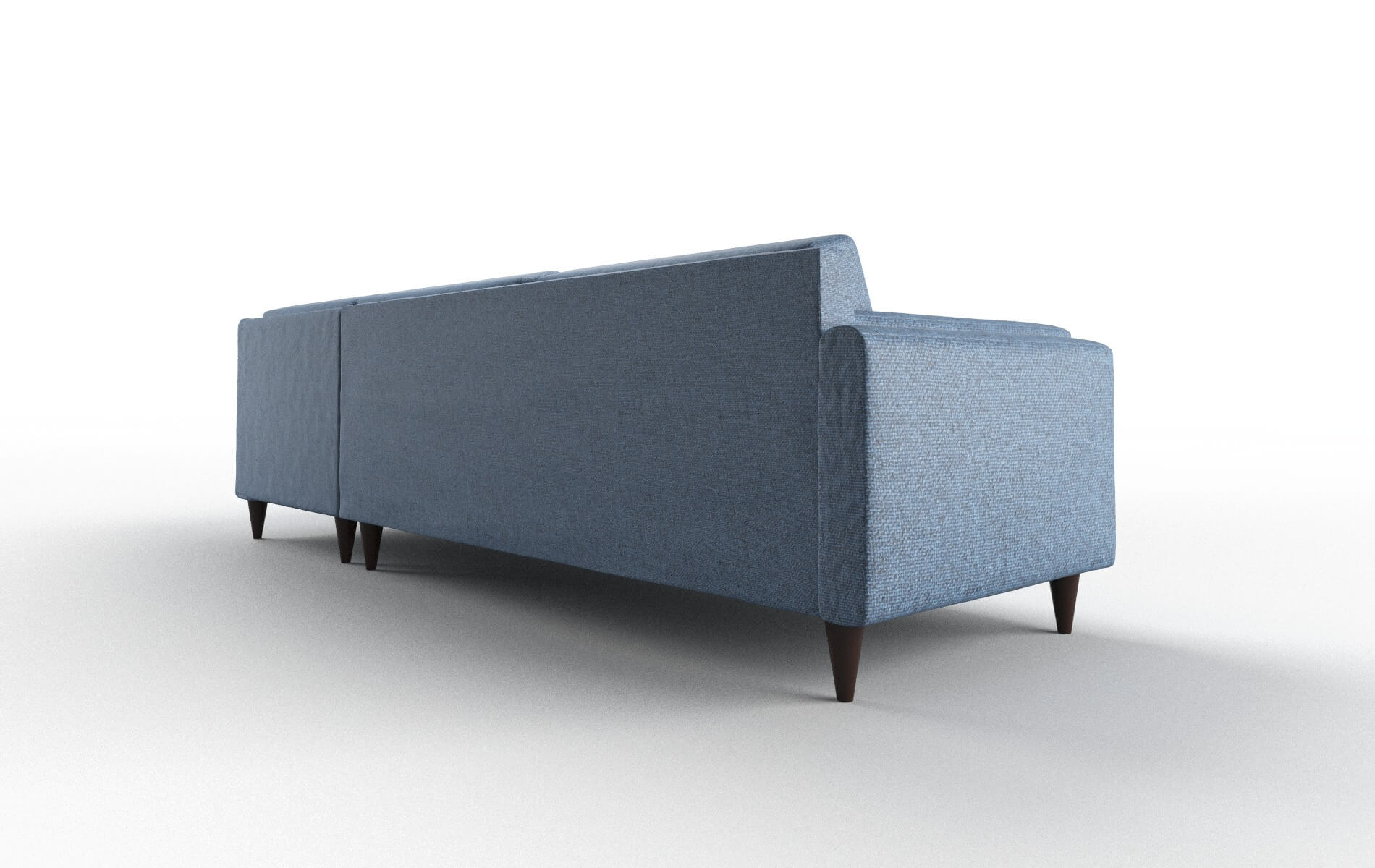 Helsinki Leslie Indigo Panel espresso legs 5