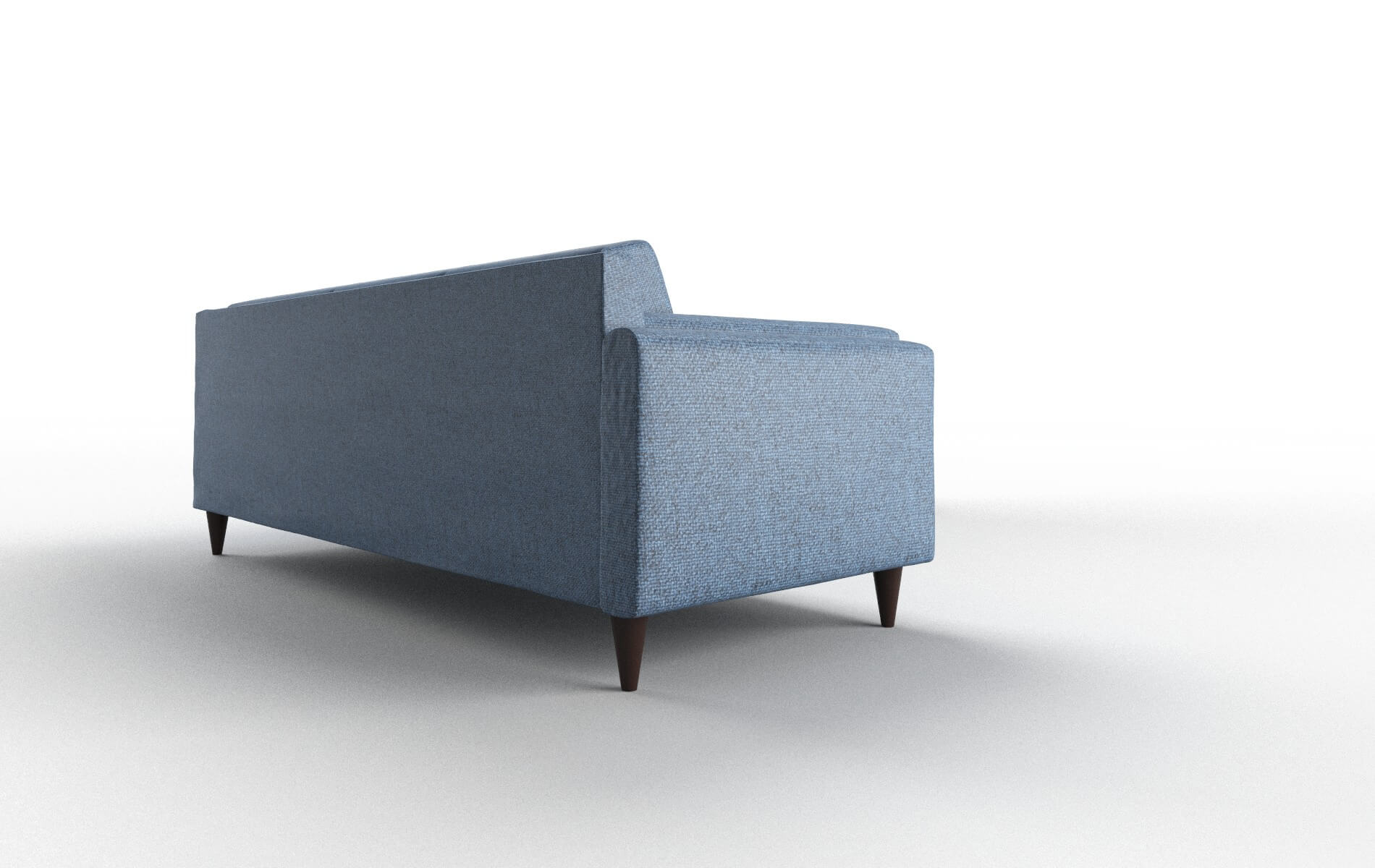 Helsinki Leslie Indigo Sectional espresso legs 3