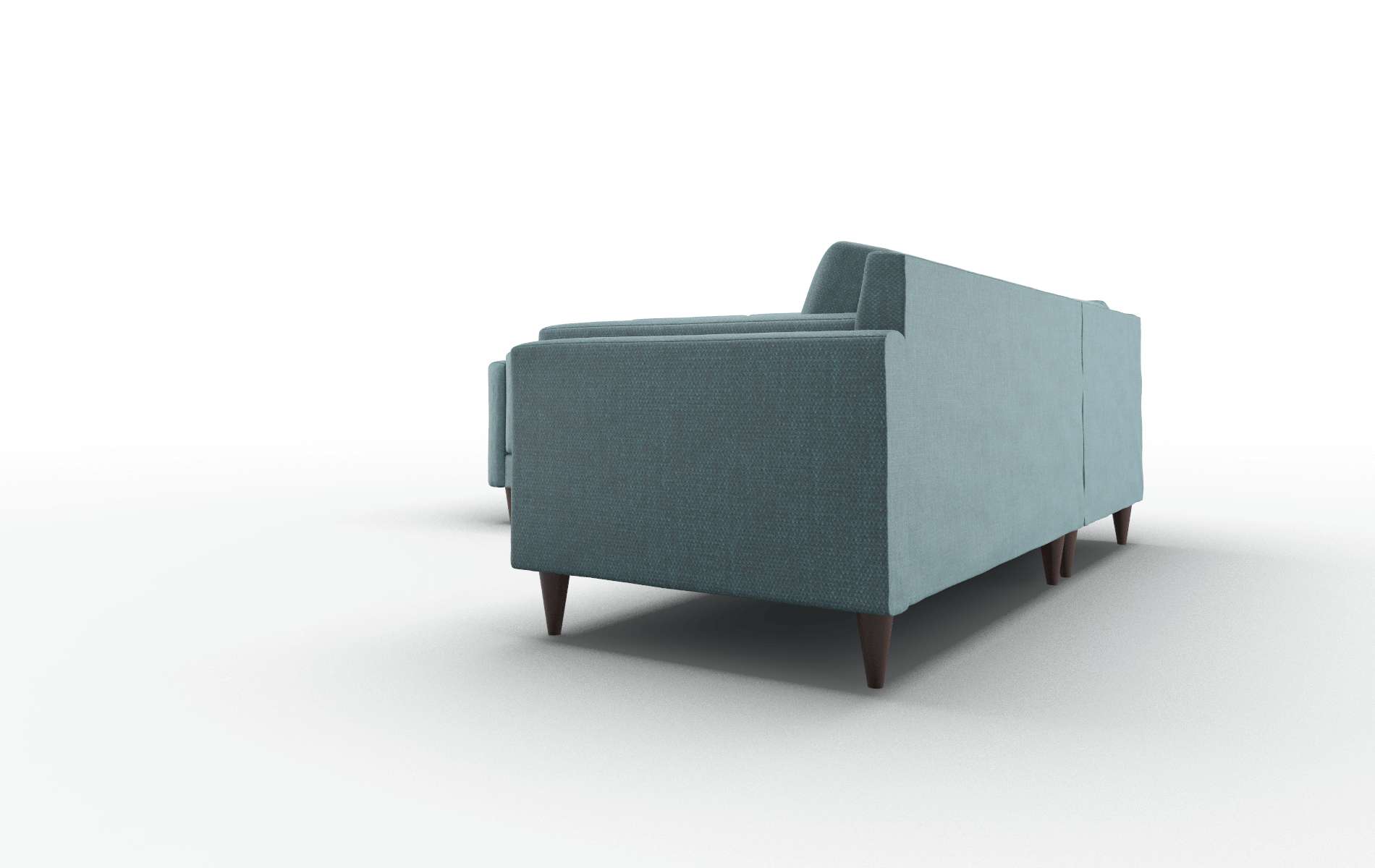 Helsinki Leslie Peacock Sectional espresso legs 4
