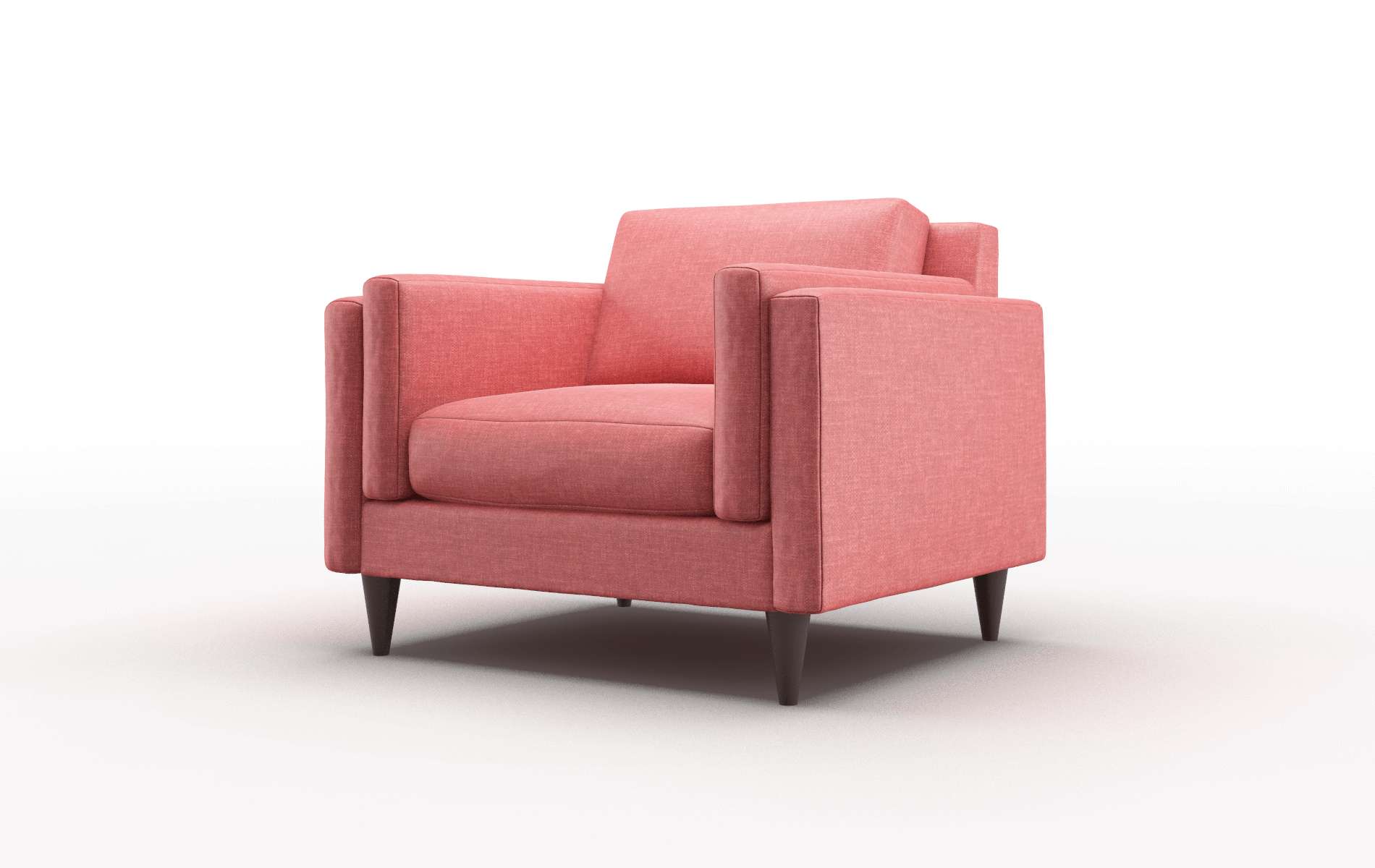 Helsinki Leslie Poppy Chair espresso legs 4