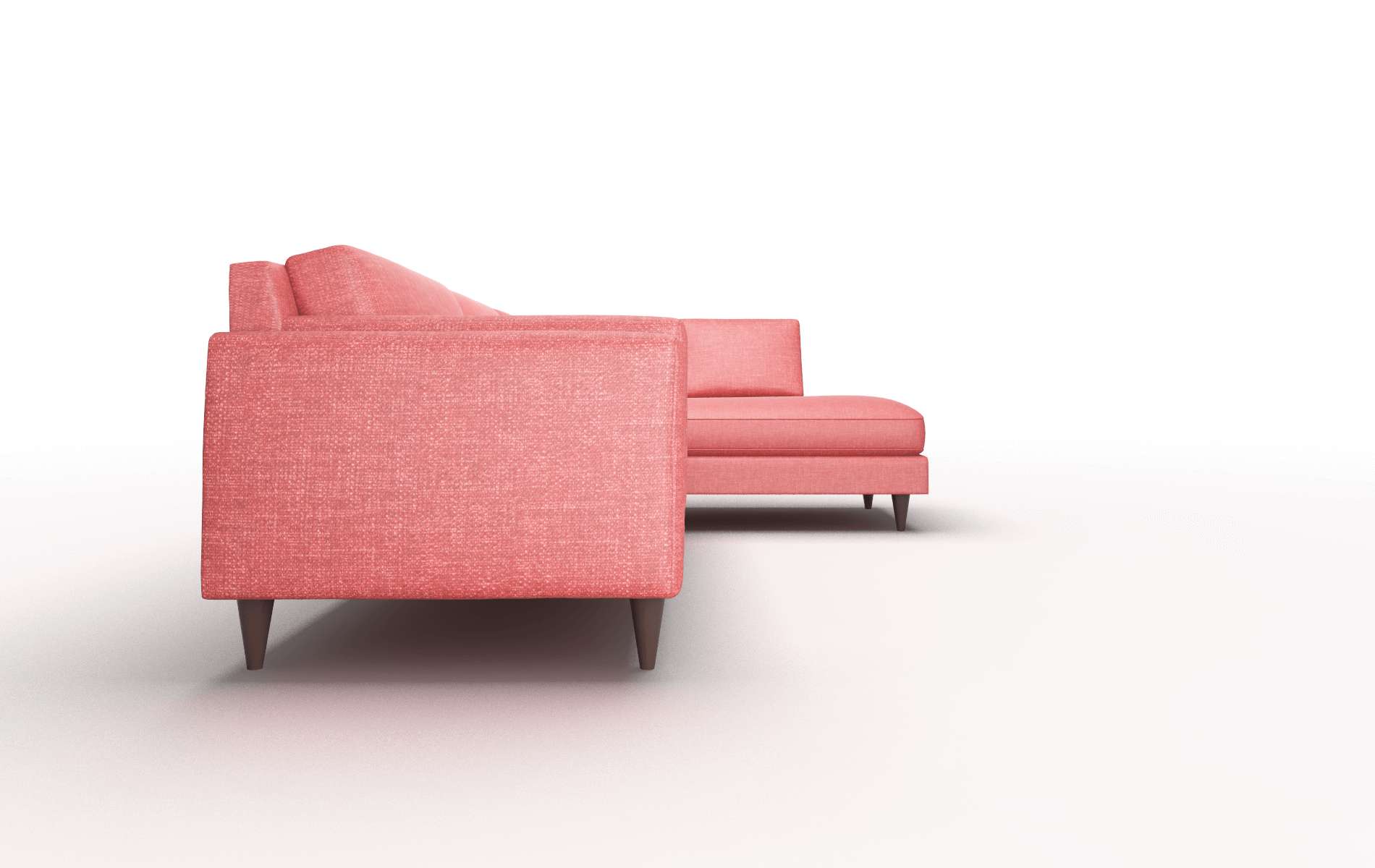 Helsinki Leslie Poppy Panel espresso legs 3