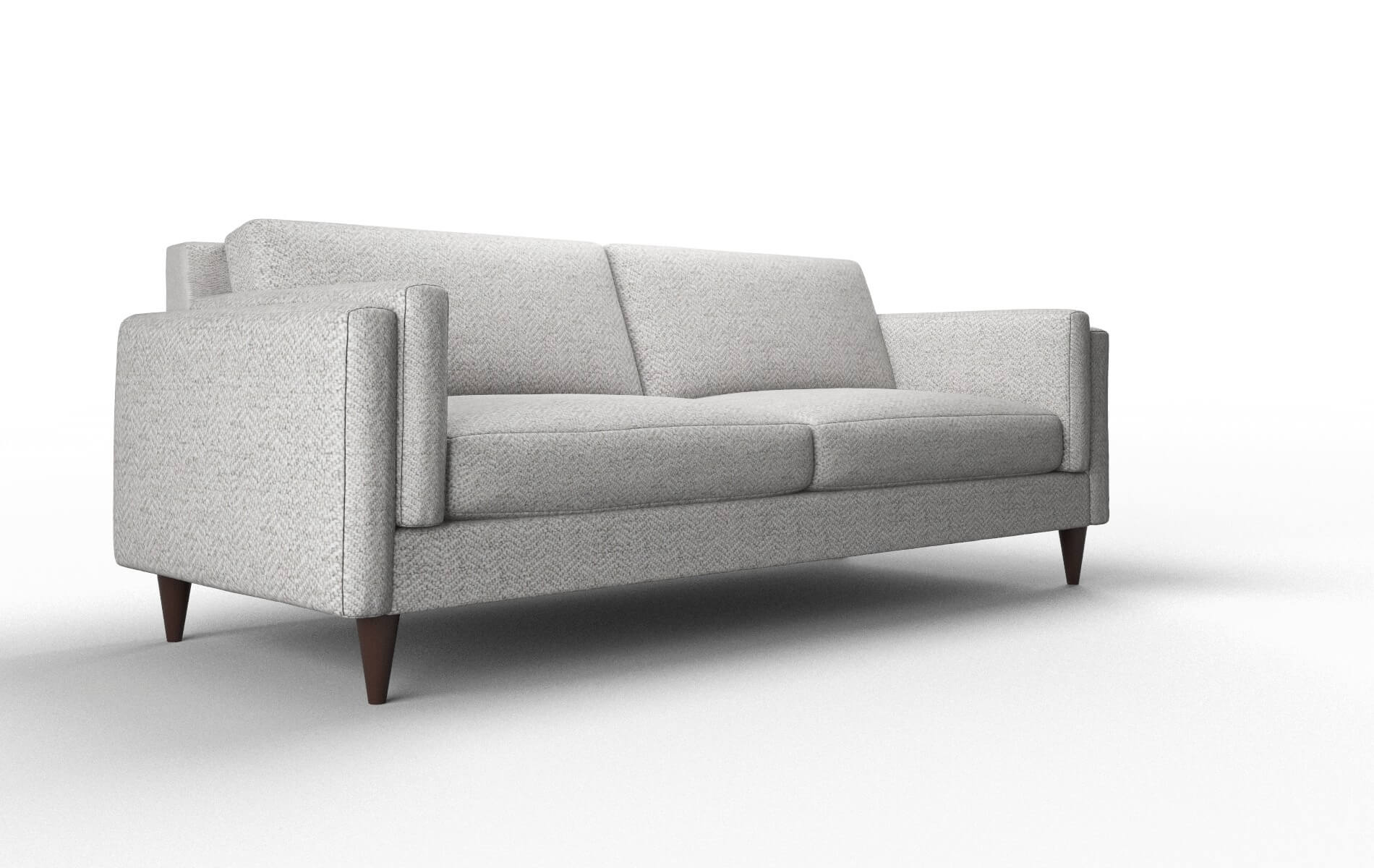 Helsinki Malibu Dove Sofa espresso legs 2