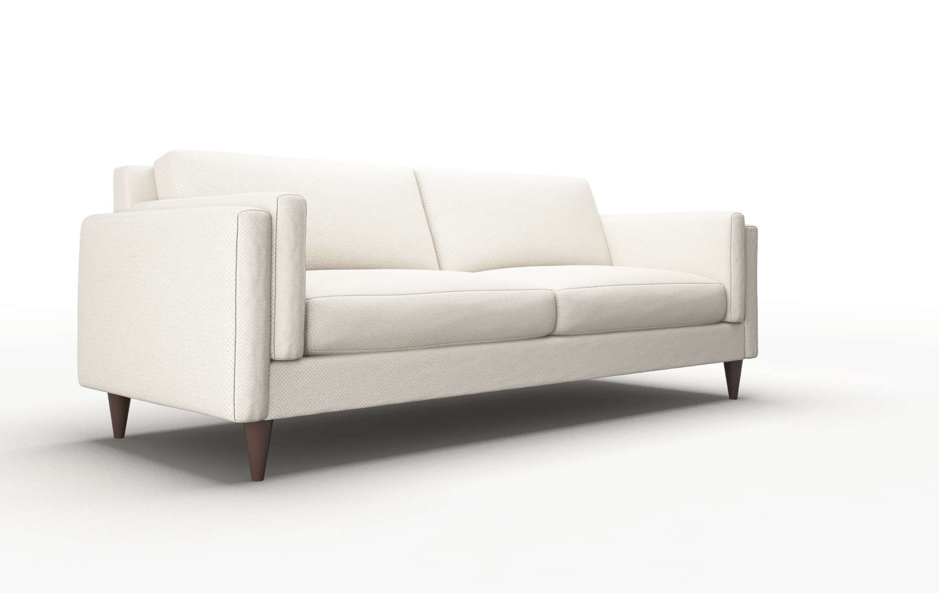Helsinki Malibu Linen Sofa espresso legs 2
