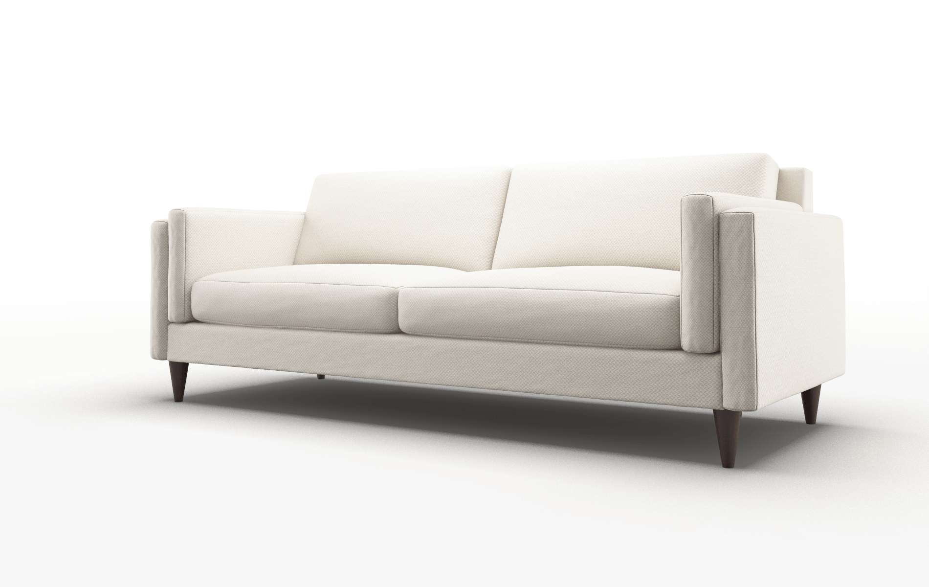 Helsinki Malibu Linen Sofa espresso legs 4