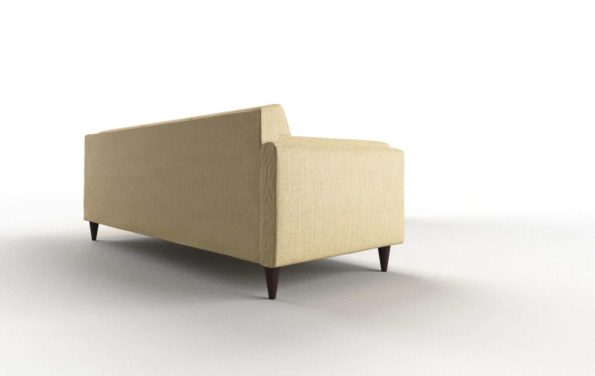 Helsinki Malibu Maize Sectional espresso legs 3