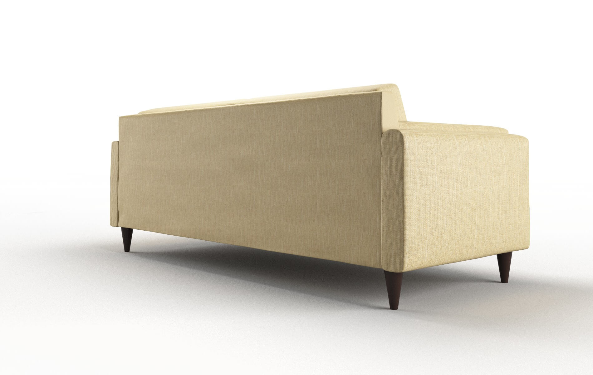 Helsinki Malibu Maize Sofa espresso legs 5