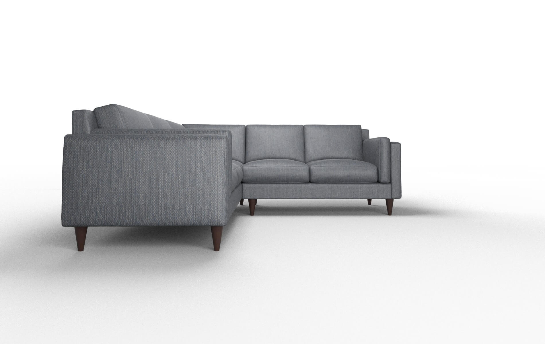 Helsinki Malibu Sea Sectional espresso legs 2