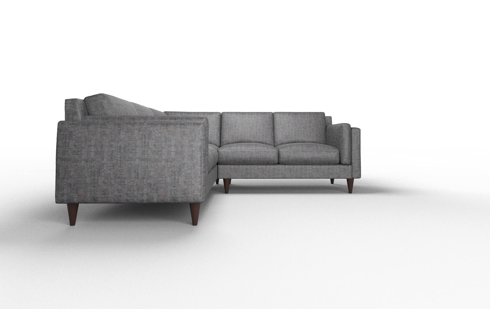 Helsinki Marcy Baltic Sectional espresso legs 2