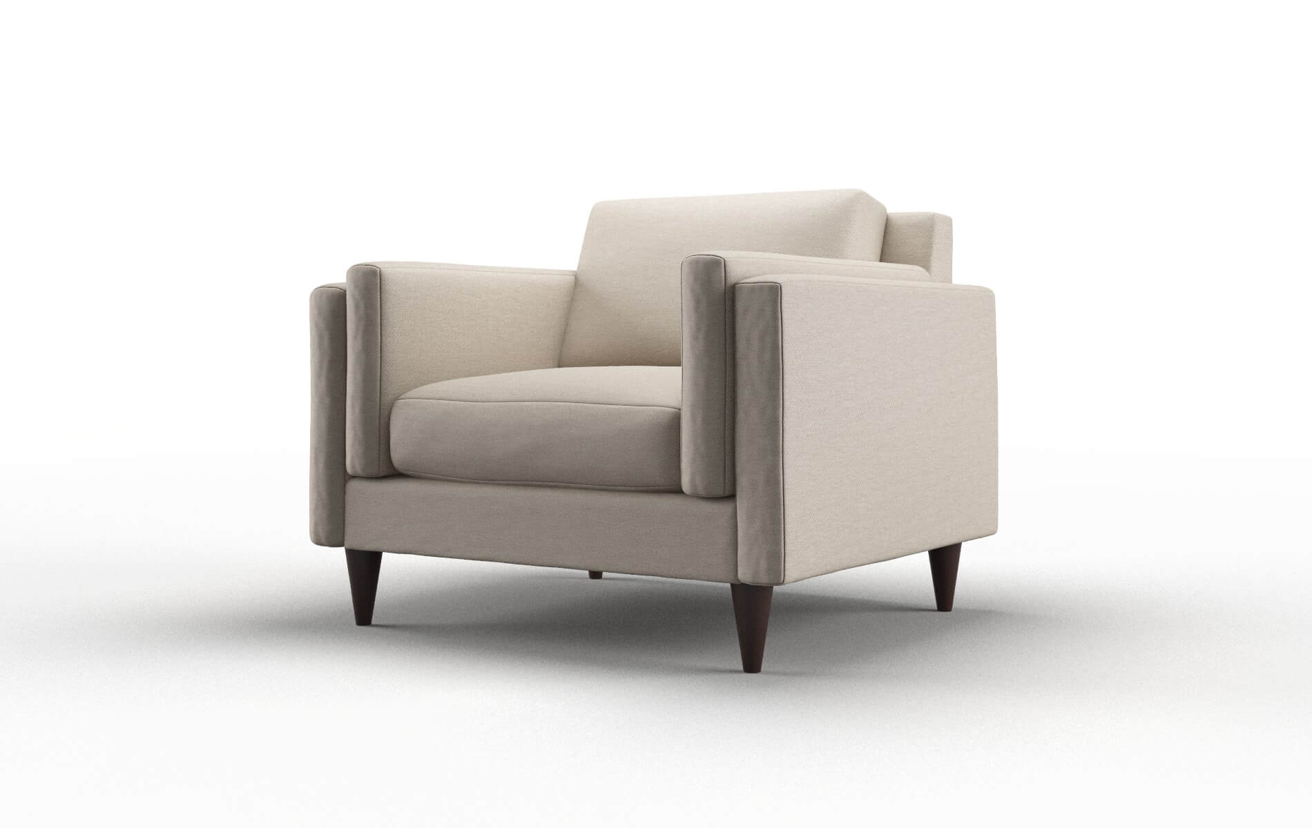 Helsinki Naples Almond Chair espresso legs 4